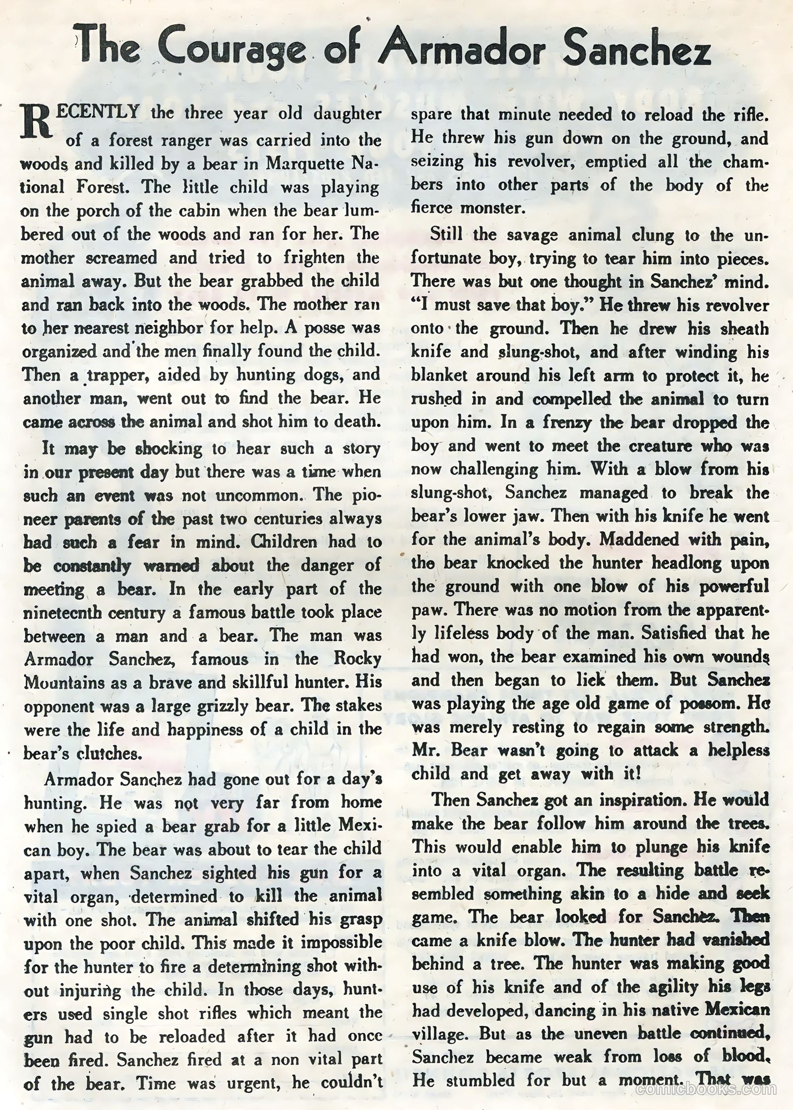 Wild Frontier #6 (1957) — page 16 of 36