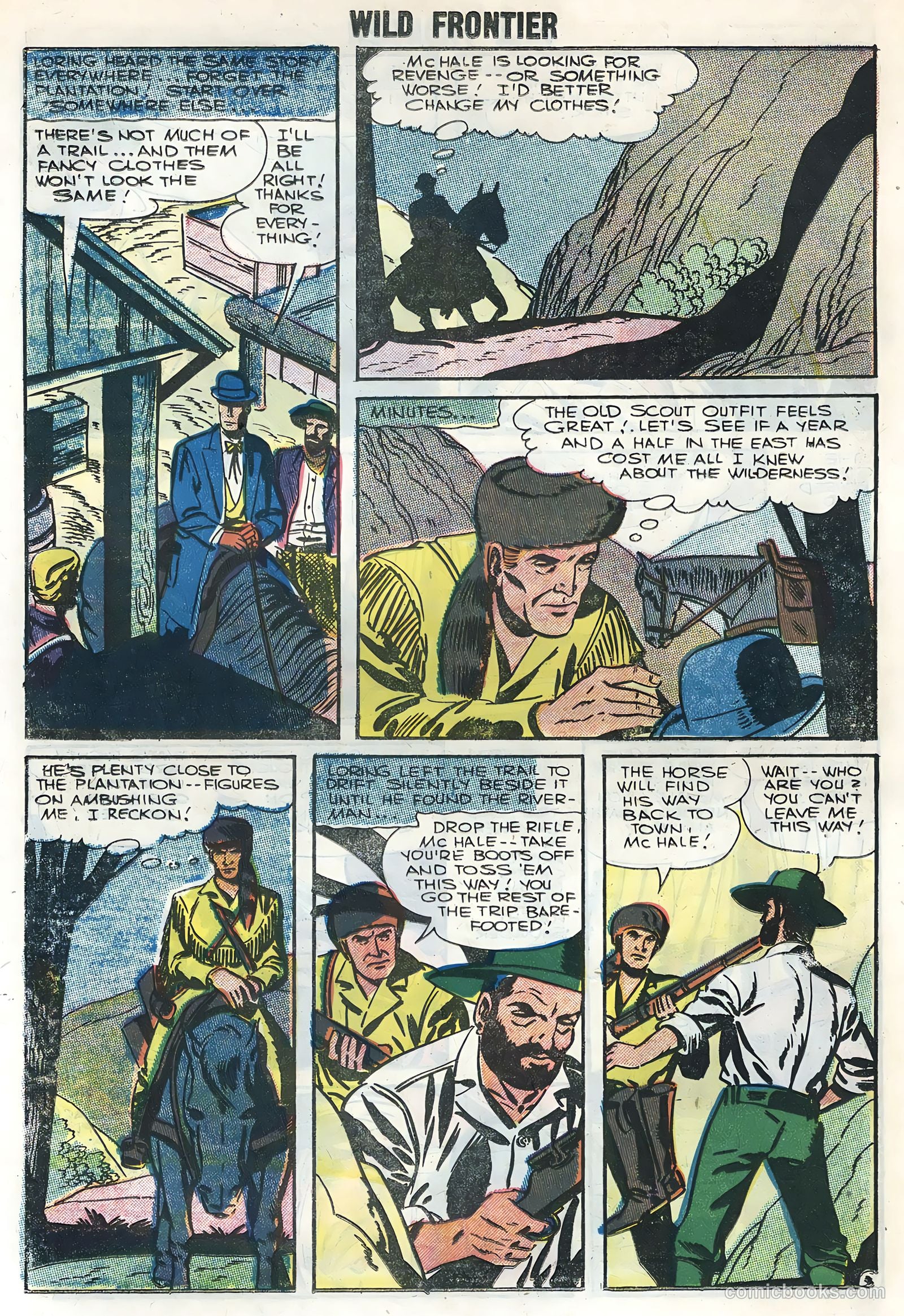 Wild Frontier #6 (1957) — page 26 of 36