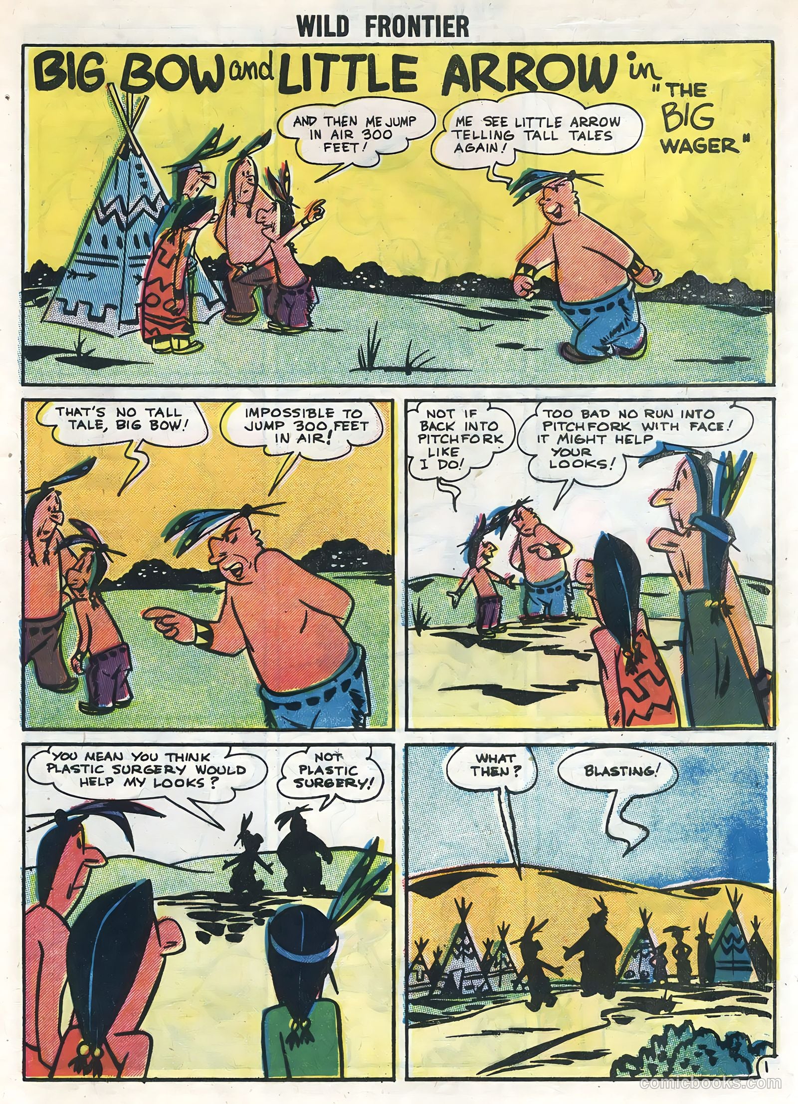 Wild Frontier #6 (1957) — page 29 of 36