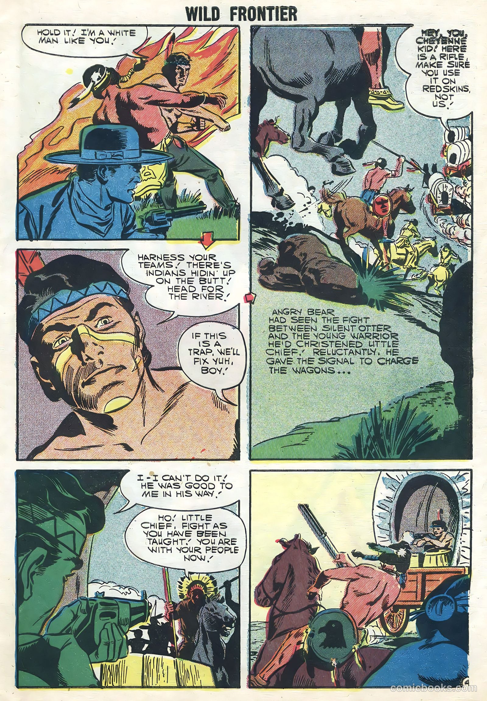 Wild Frontier #7 (1957) — page 7 of 36