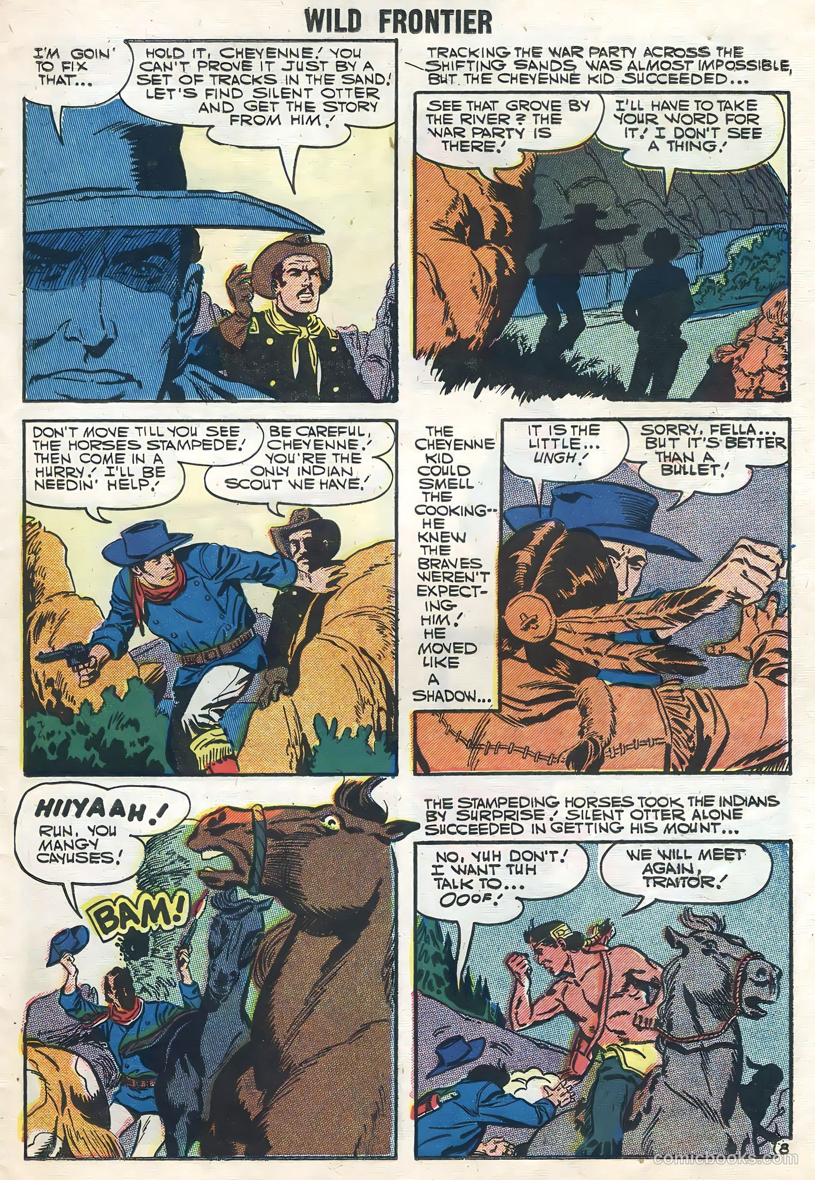 Wild Frontier #7 (1957) — page 11 of 36