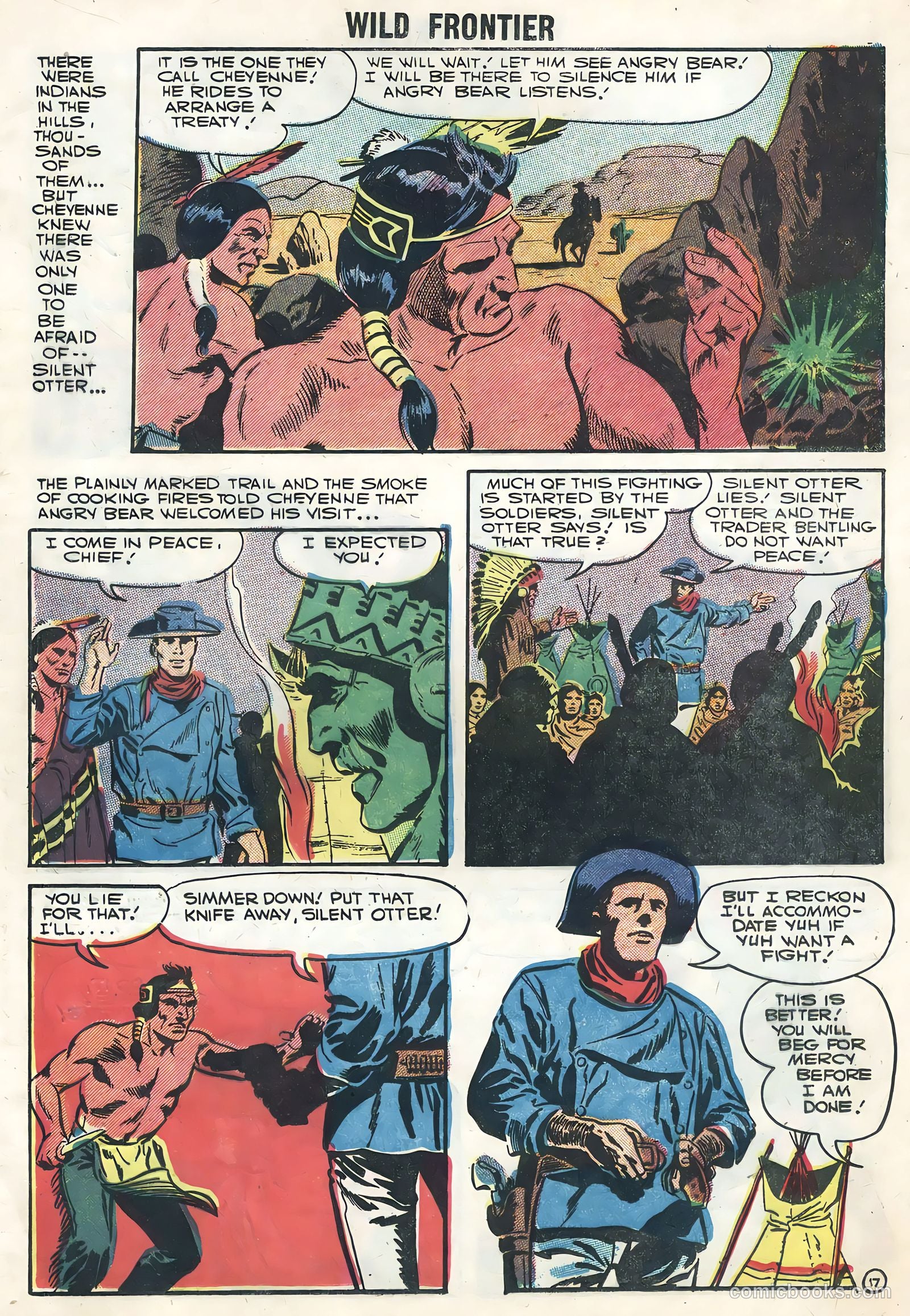 Wild Frontier #7 (1957) — page 24 of 36