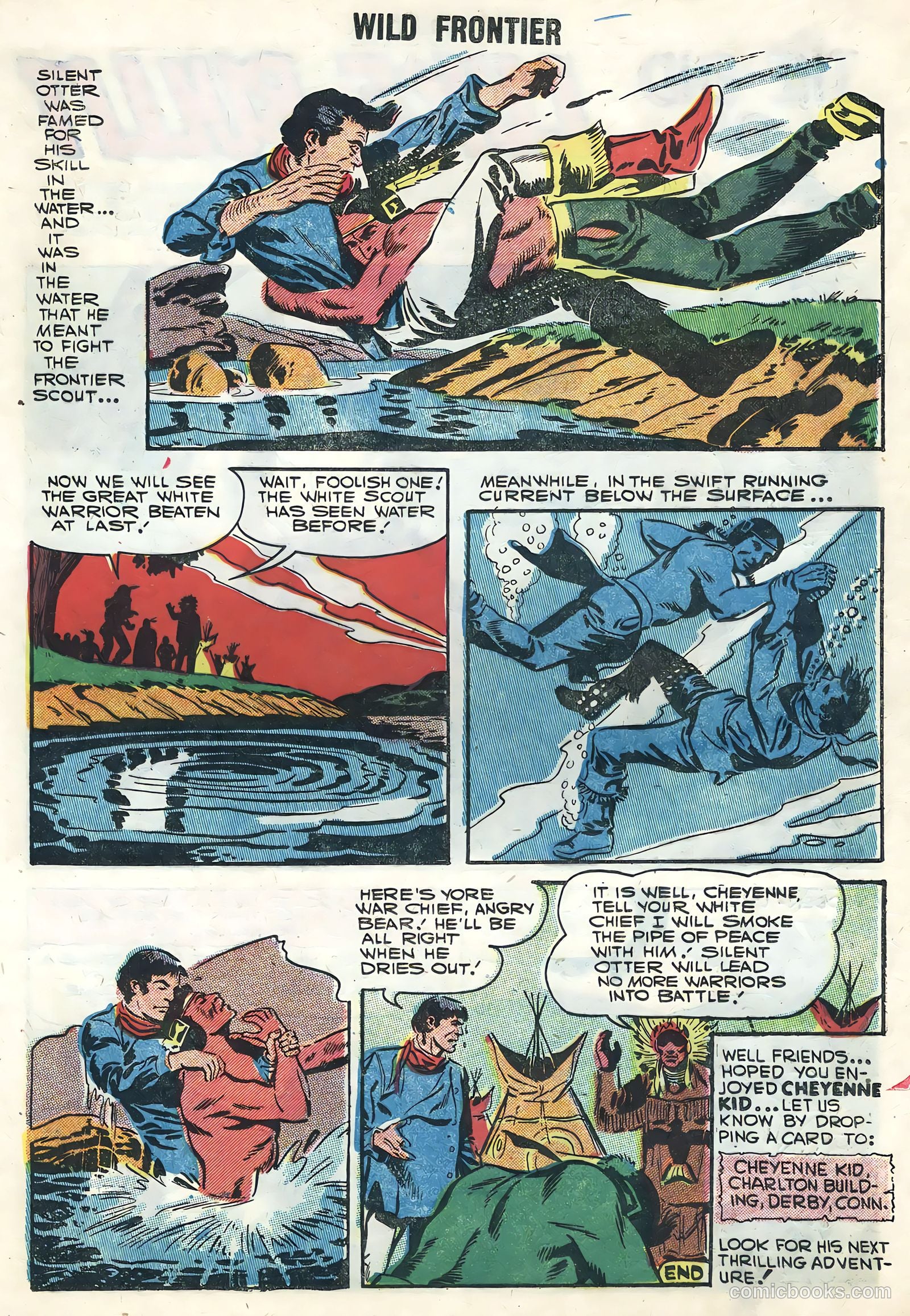 Wild Frontier #7 (1957) — page 25 of 36
