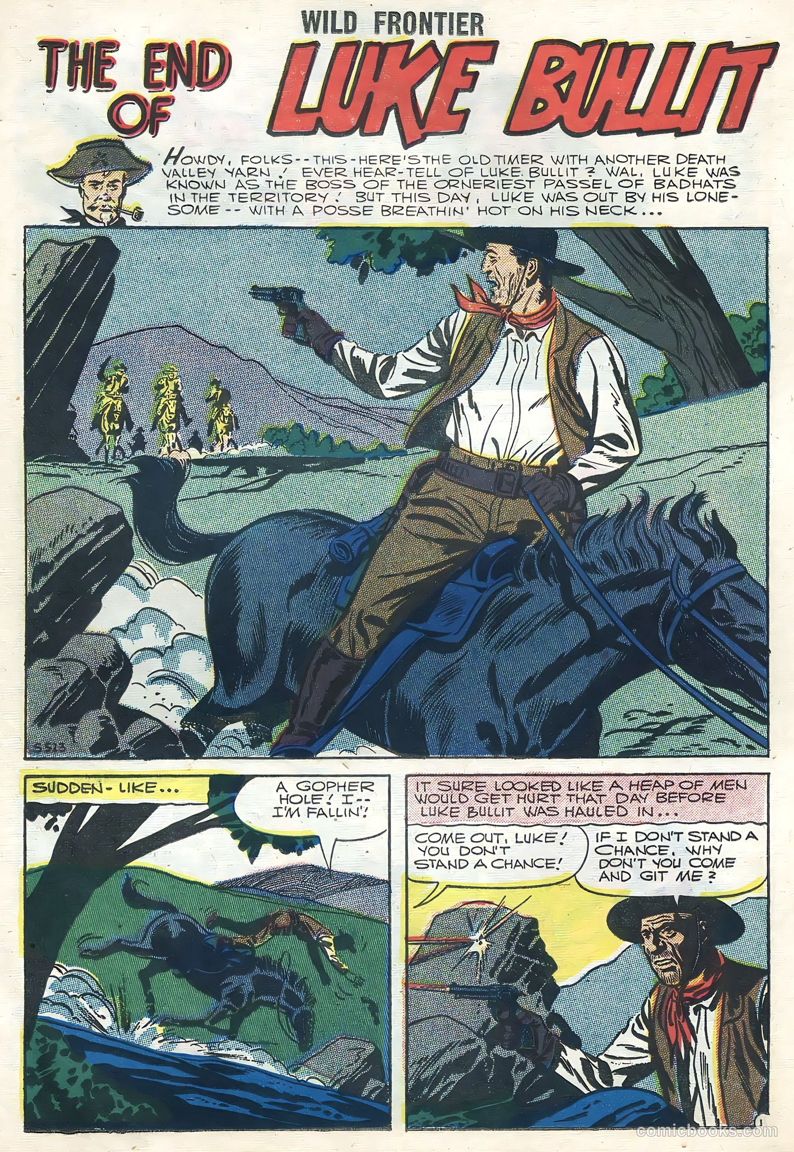 Wild Frontier #7 (1957) — page 26 of 36