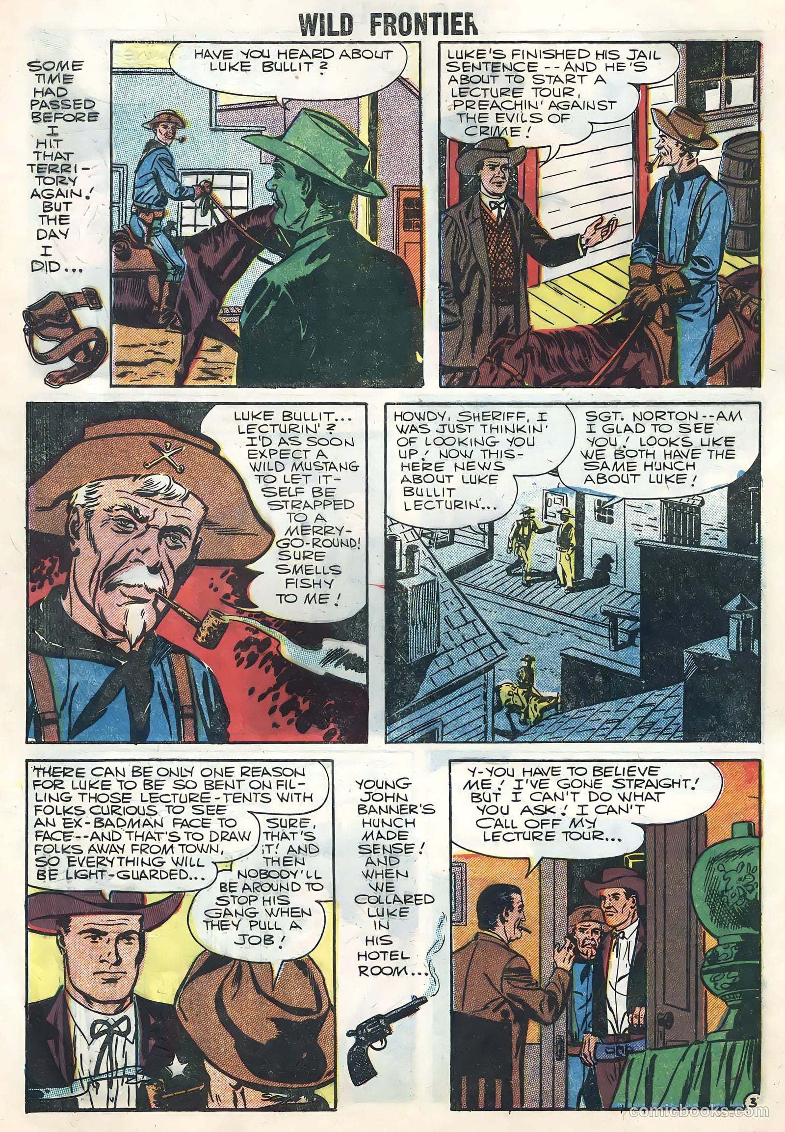 Wild Frontier #7 (1957) — page 28 of 36