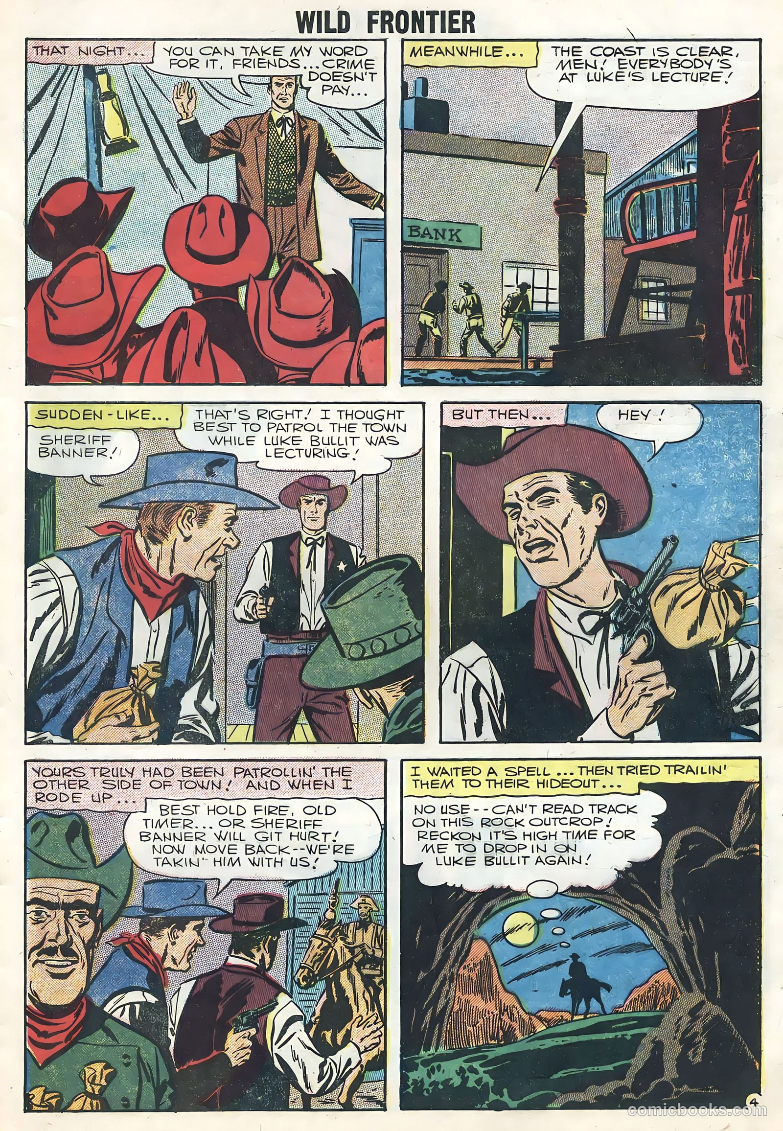 Wild Frontier #7 (1957) — page 29 of 36