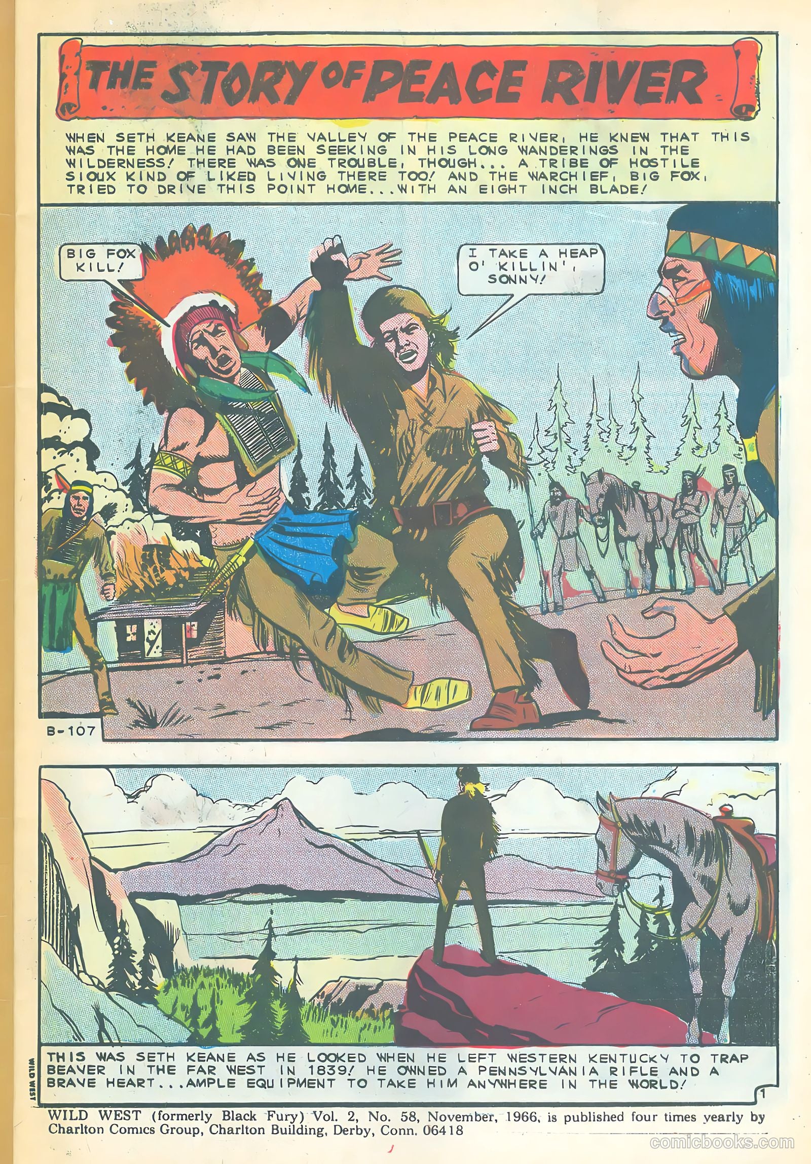 Wild West #58 (1966) — page 3 of 36