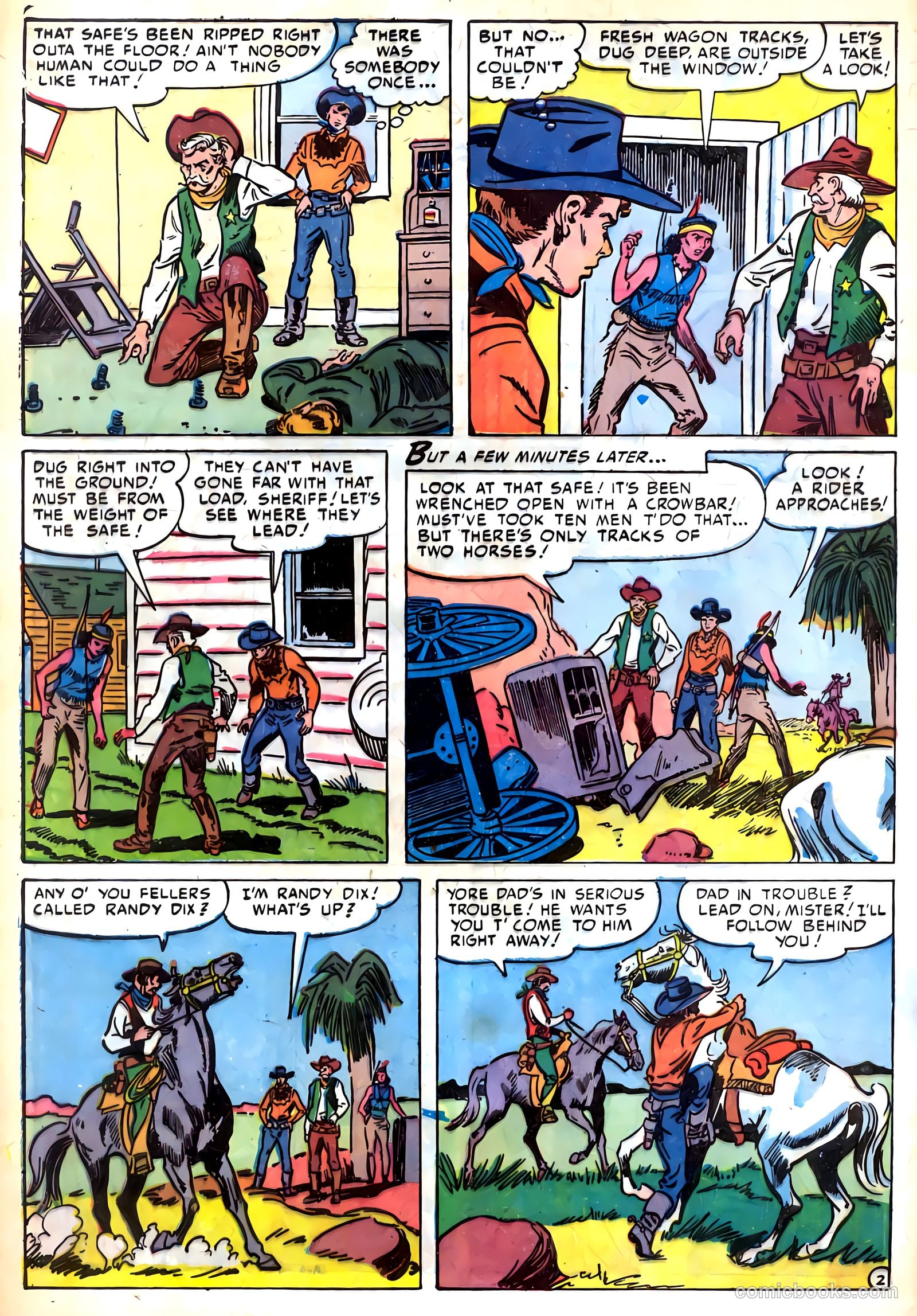Wild Western Roundup #1 (1958) — page 4 of 37