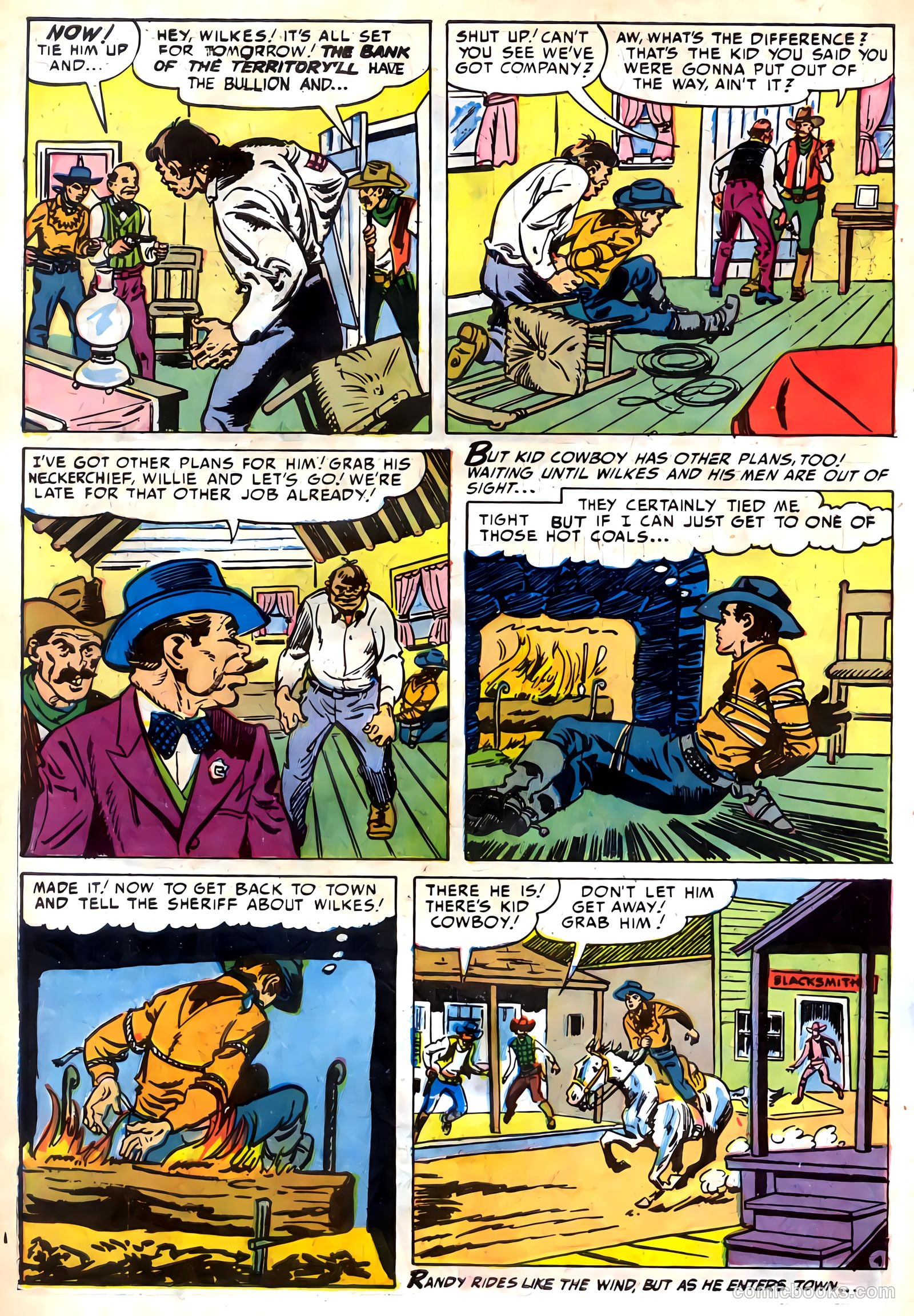 Wild Western Roundup #1 (1958) — page 6 of 37