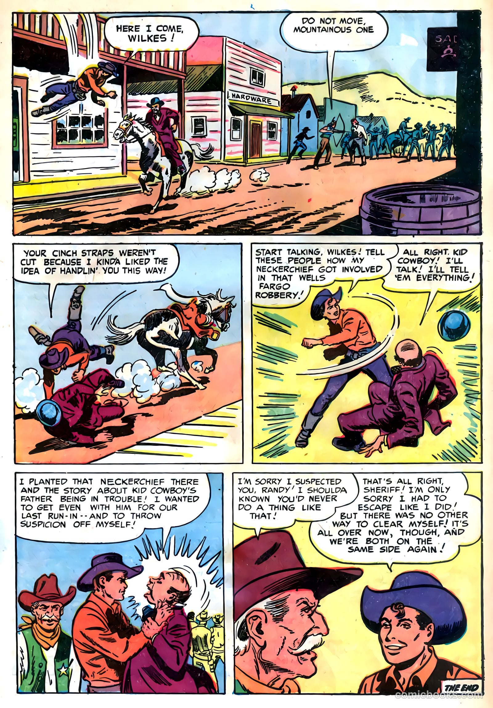 Wild Western Roundup #1 (1958) — page 9 of 37