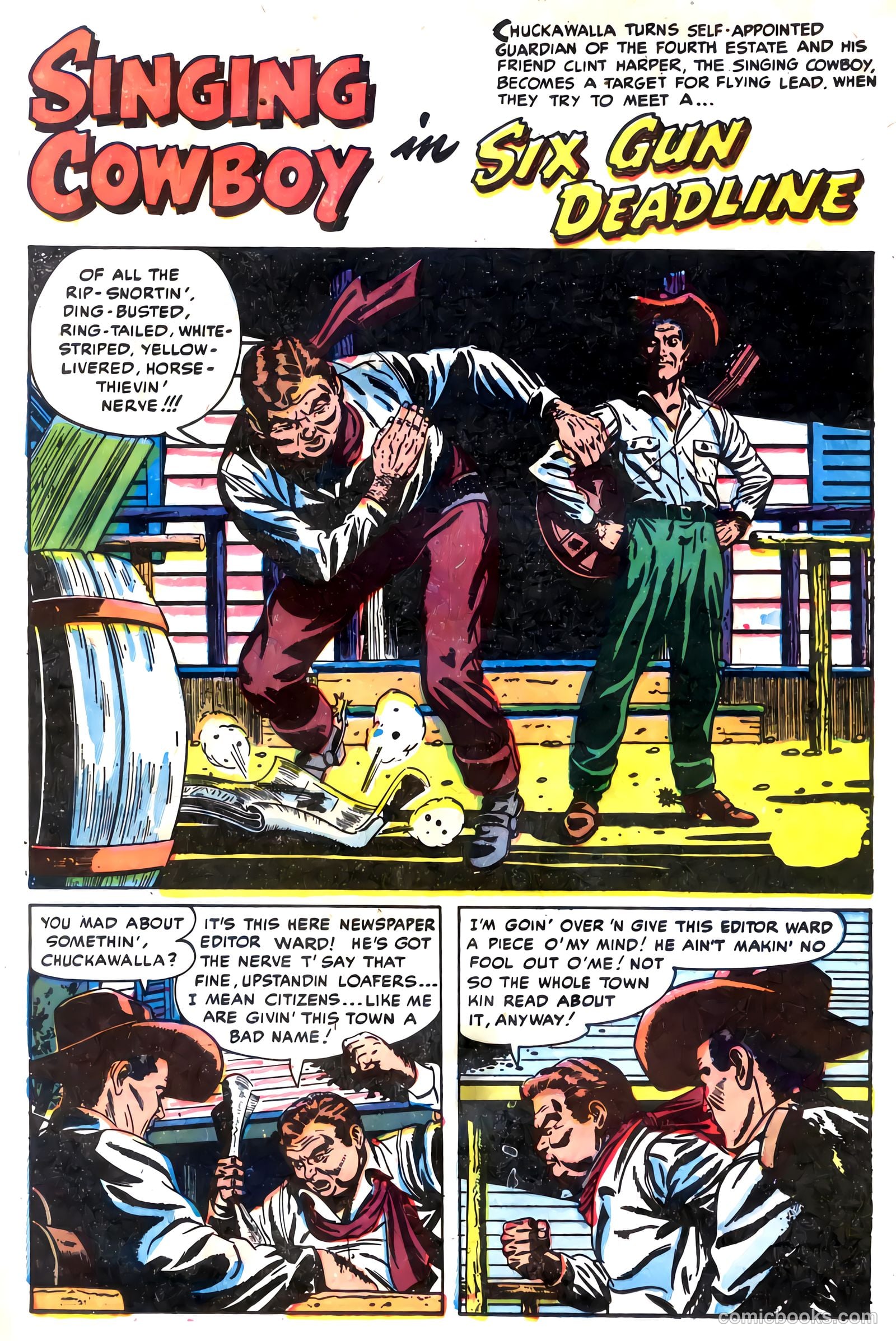 Wild Western Roundup #1 (1958) — page 12 of 37