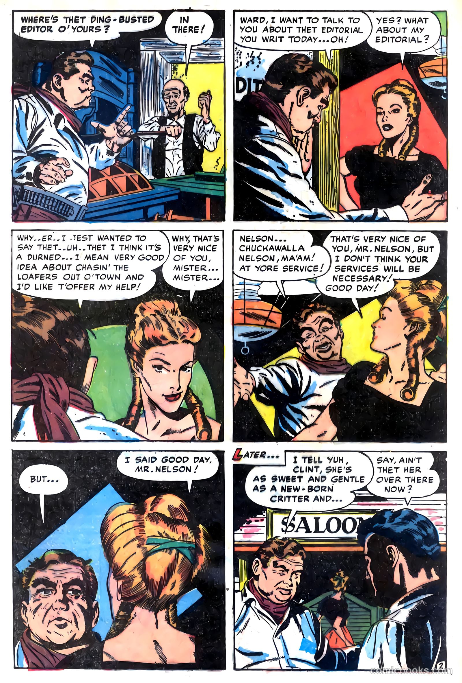 Wild Western Roundup #1 (1958) — page 13 of 37