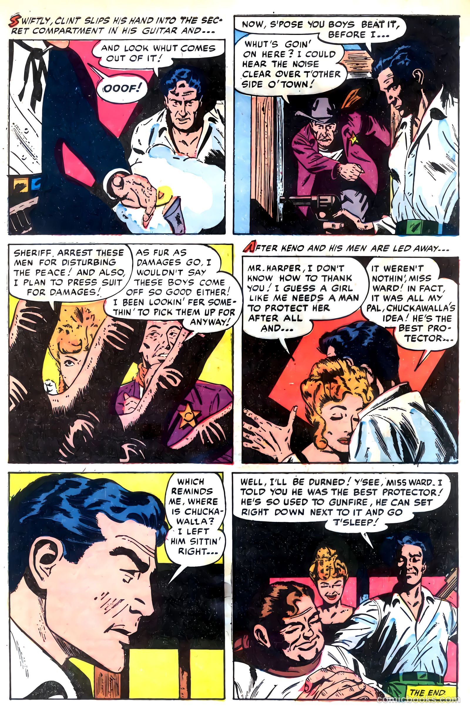 Wild Western Roundup #1 (1958) — page 17 of 37