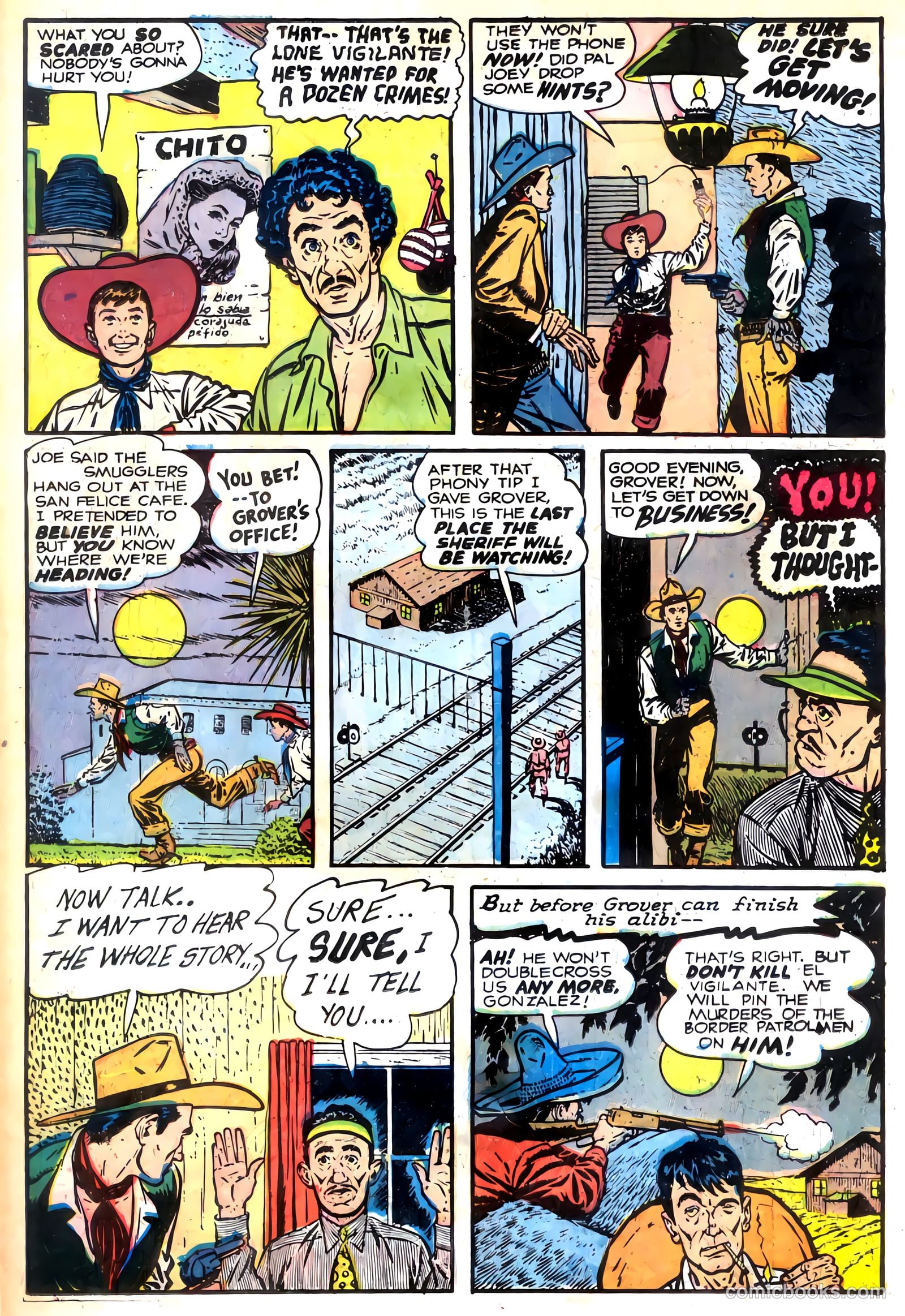Wild Western Roundup #1 (1958) — page 22 of 37