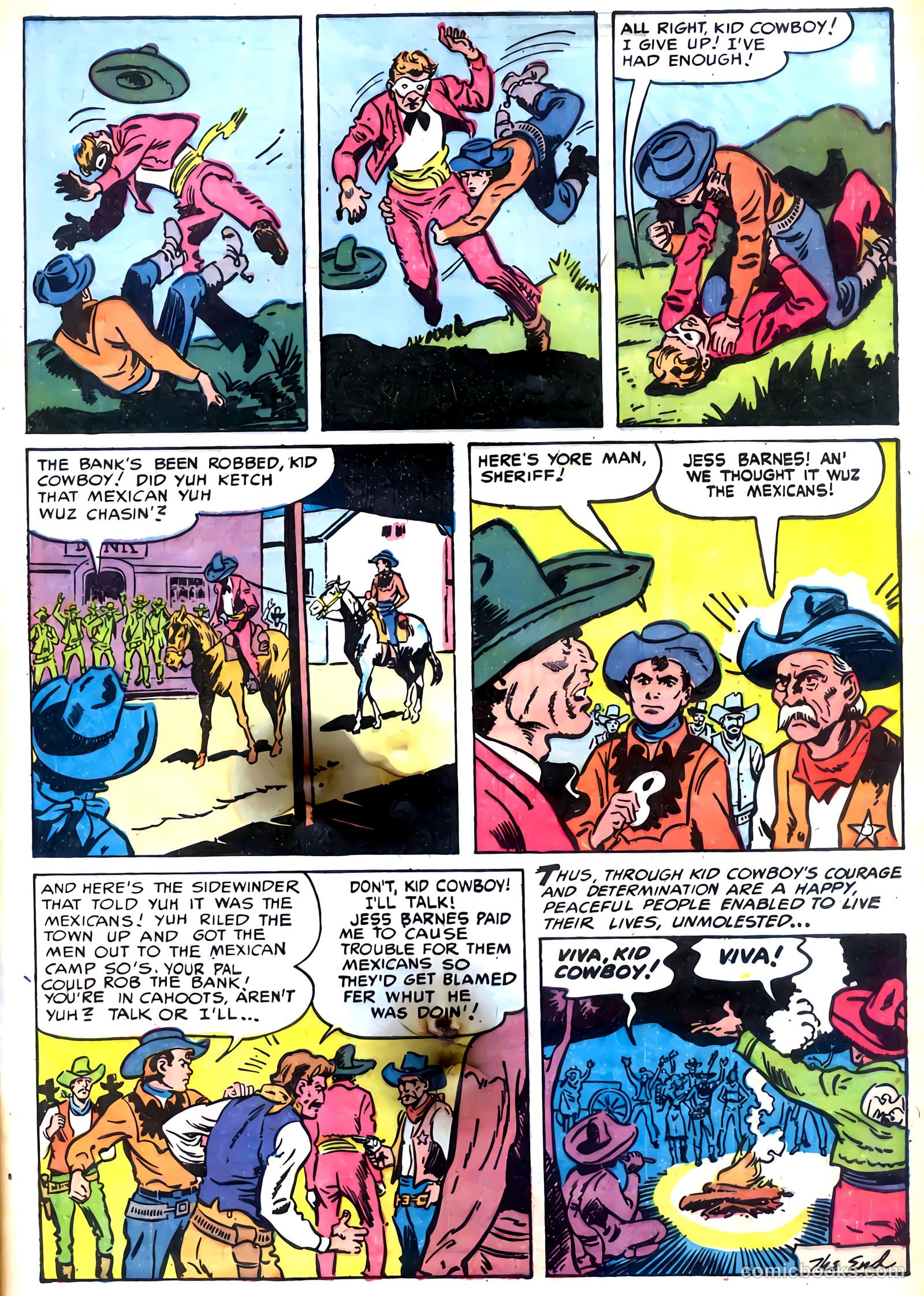 Wild Western Roundup #1 (1958) — page 33 of 37