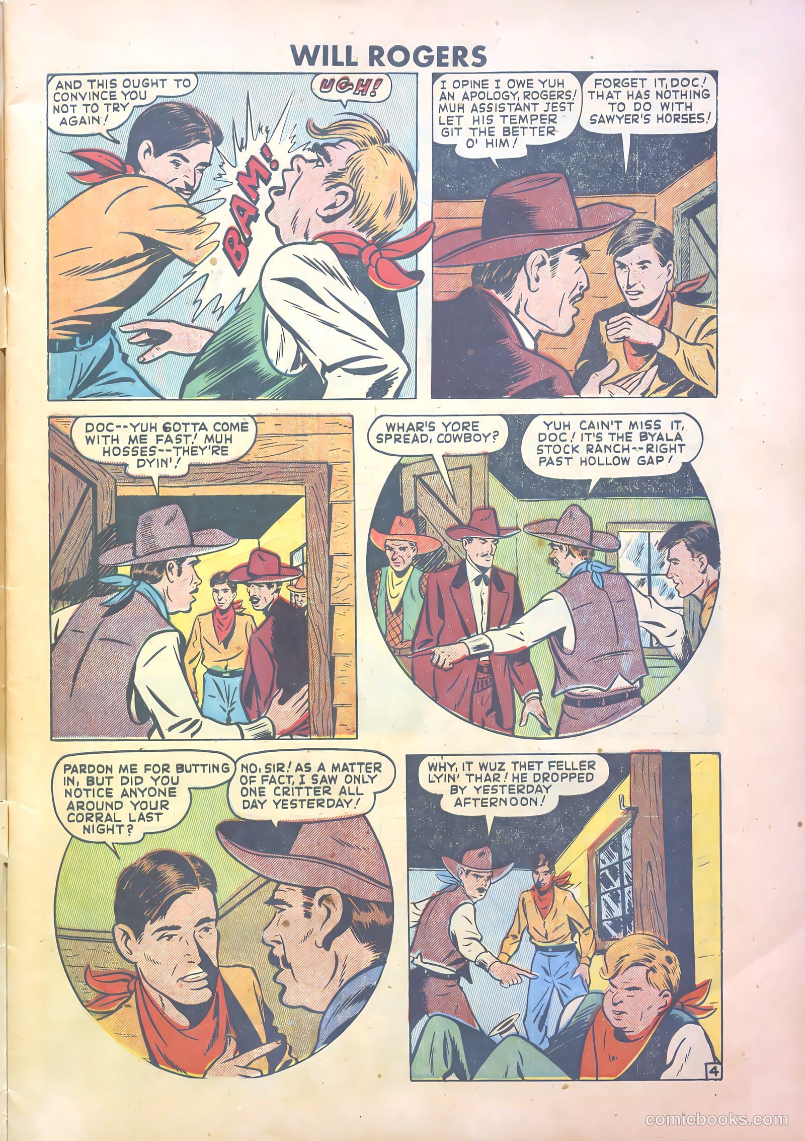 Will Rogers #2 (1950) — page 5 of 37