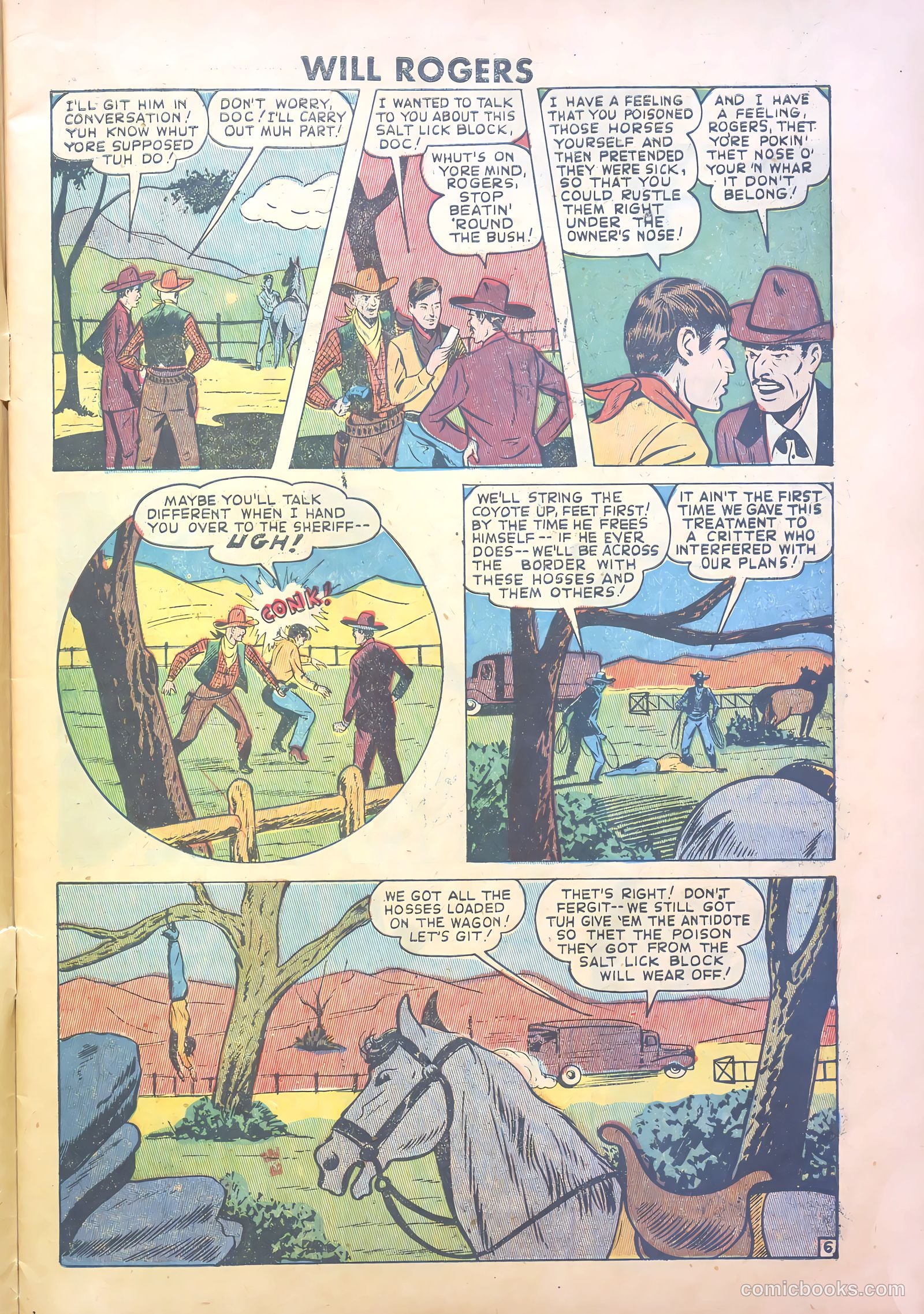 Will Rogers #2 (1950) — page 7 of 37