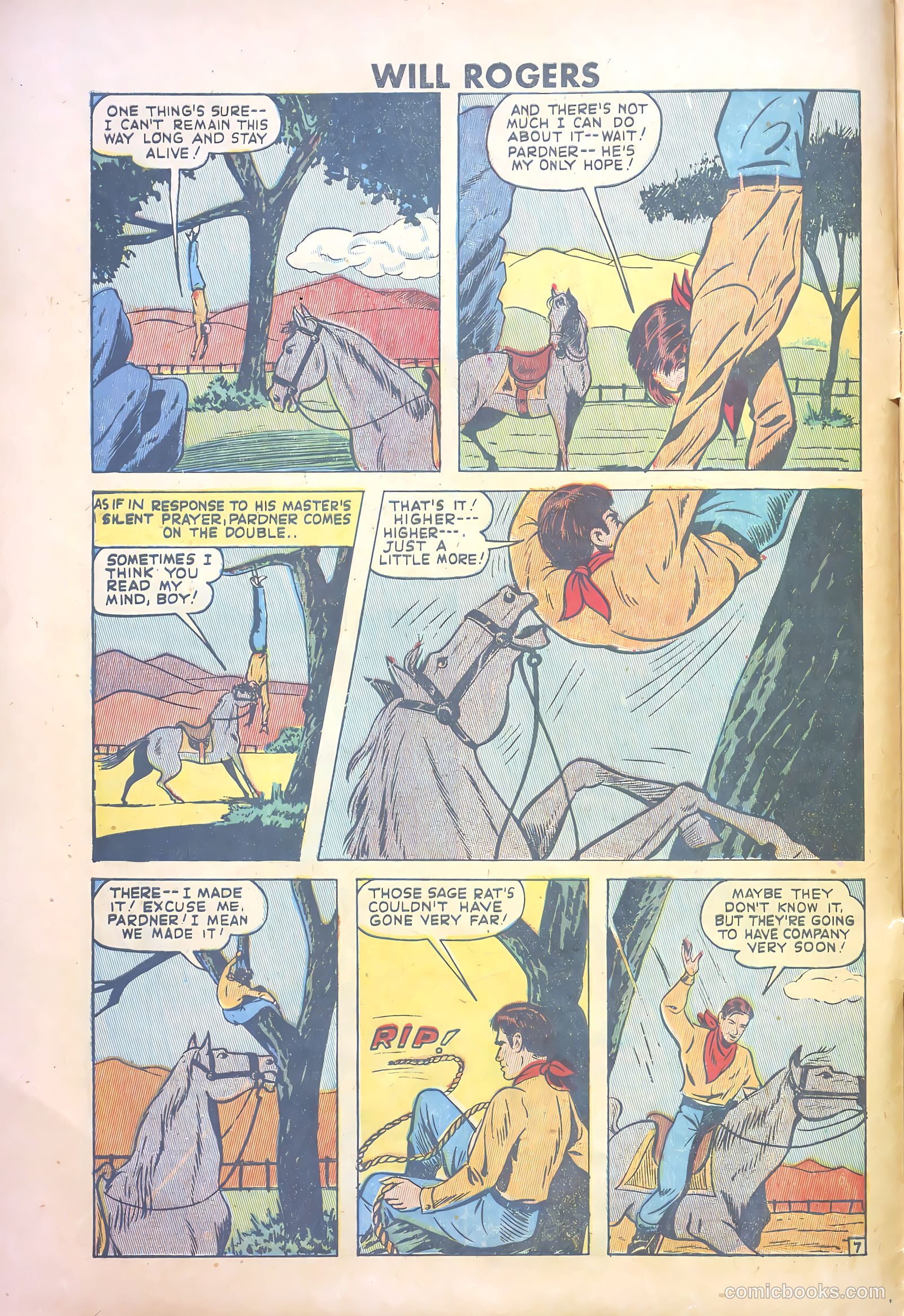 Will Rogers #2 (1950) — page 8 of 37