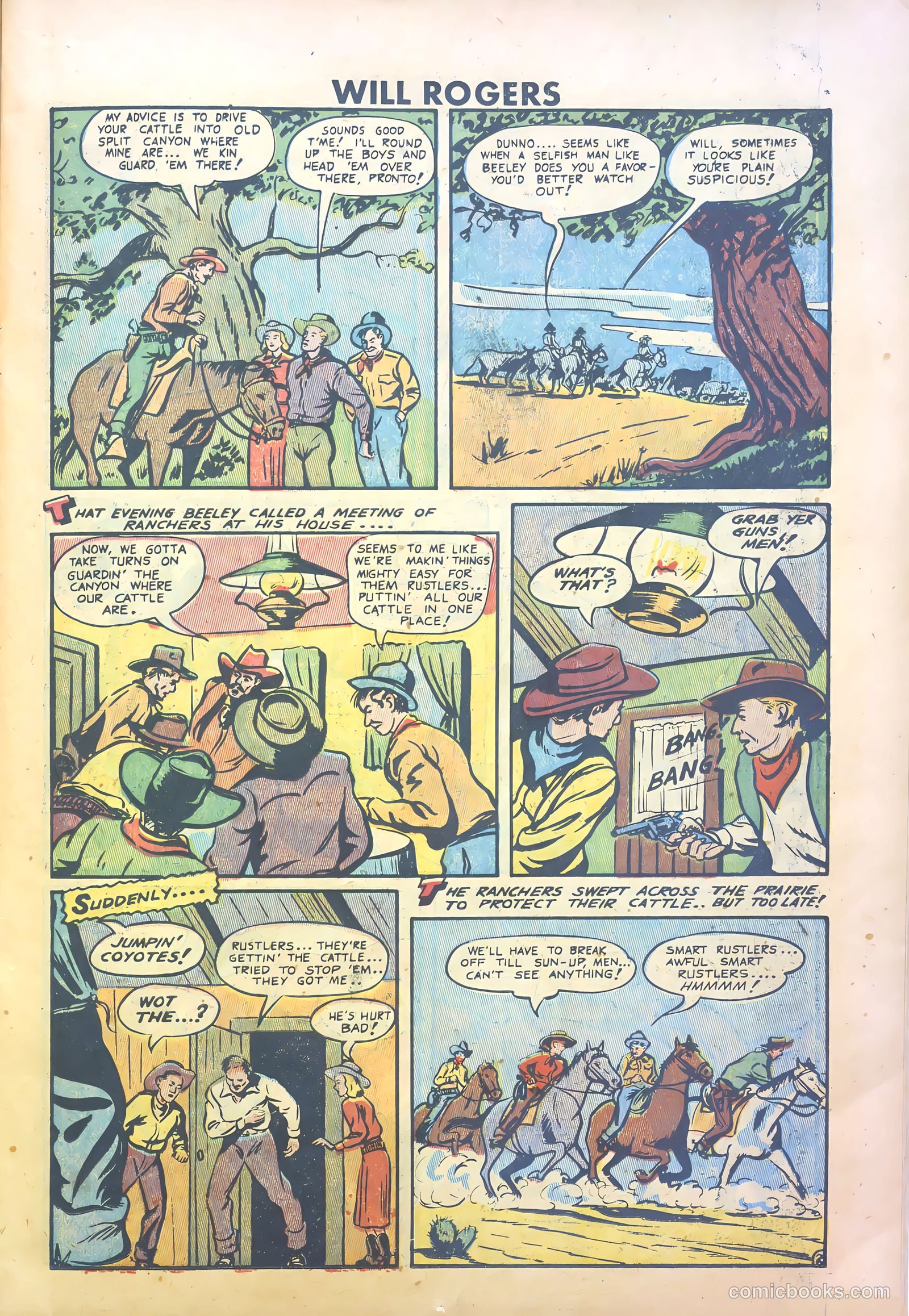 Will Rogers #2 (1950) — page 15 of 37