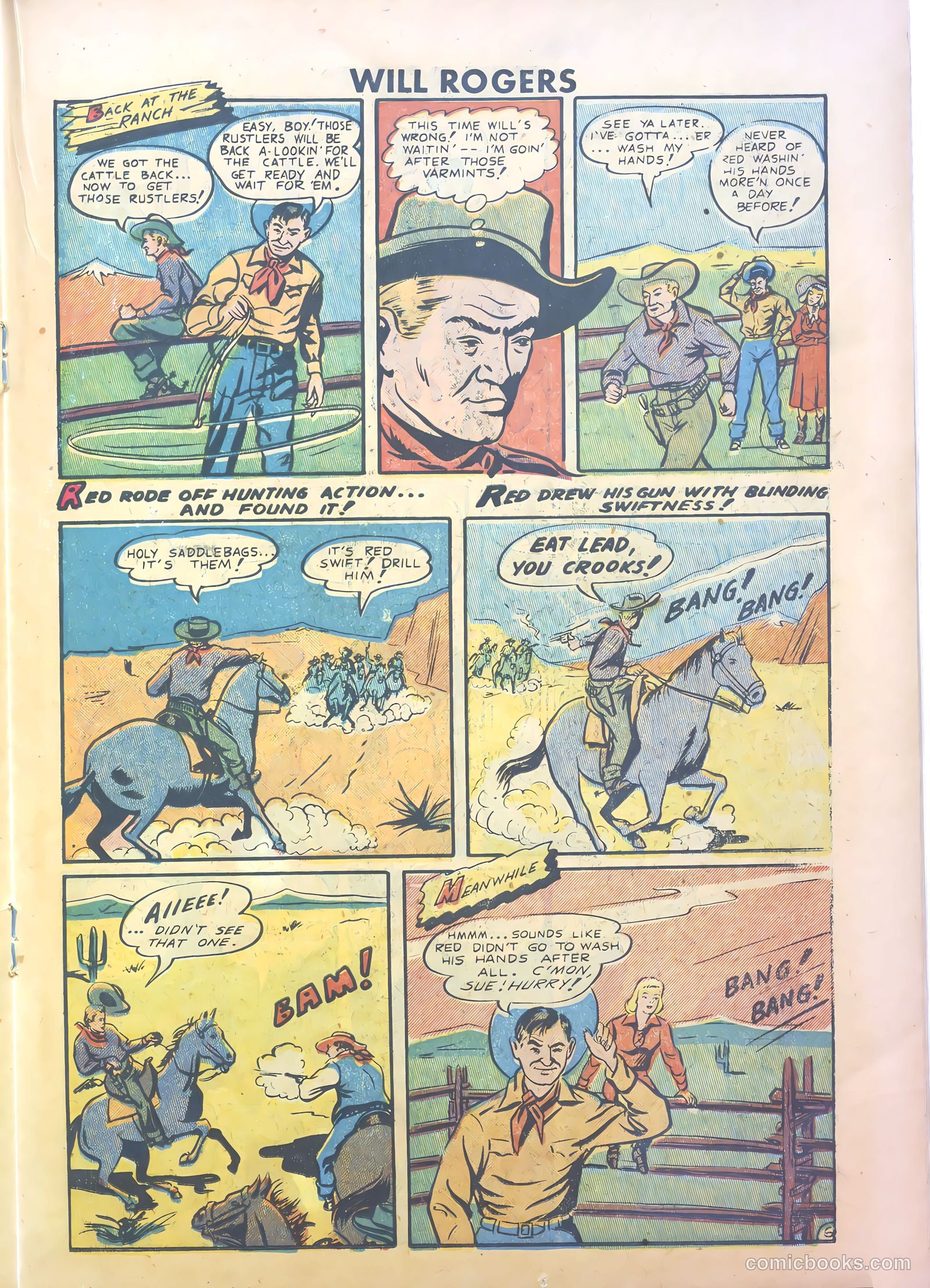 Will Rogers #2 (1950) — page 19 of 37