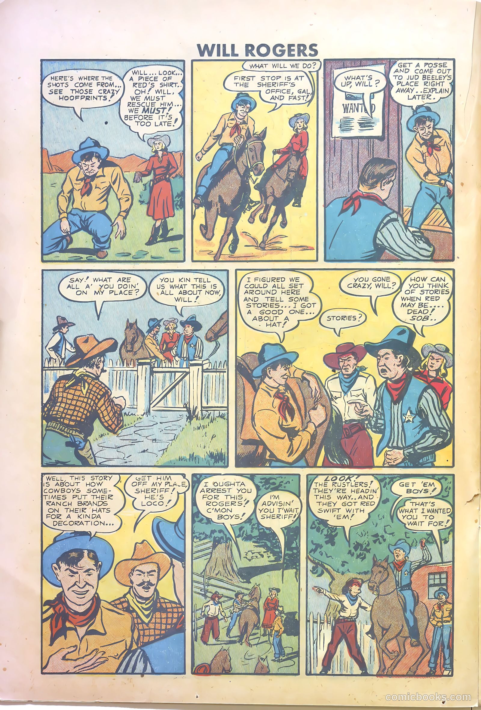 Will Rogers #2 (1950) — page 20 of 37