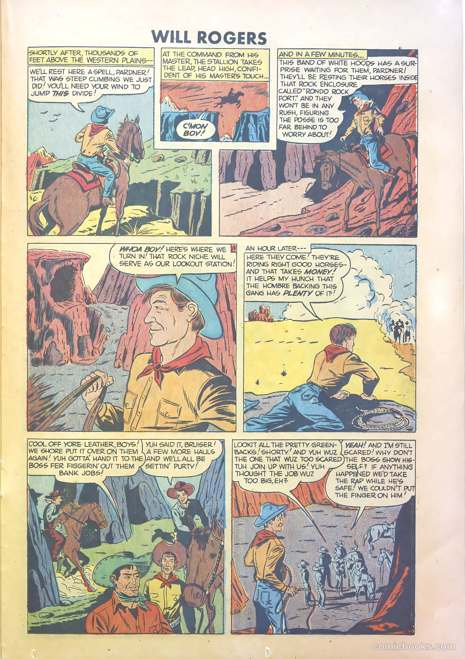 Will Rogers #2 (1950) — page 25 of 37