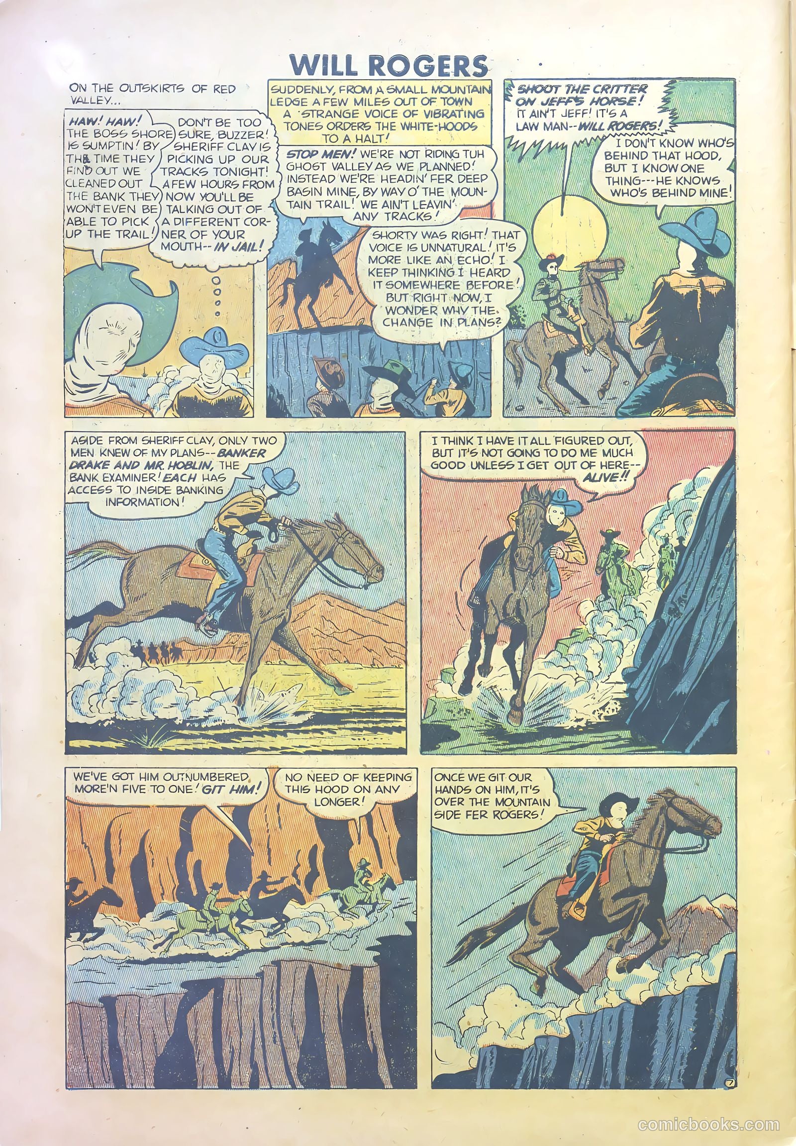 Will Rogers #2 (1950) — page 30 of 37