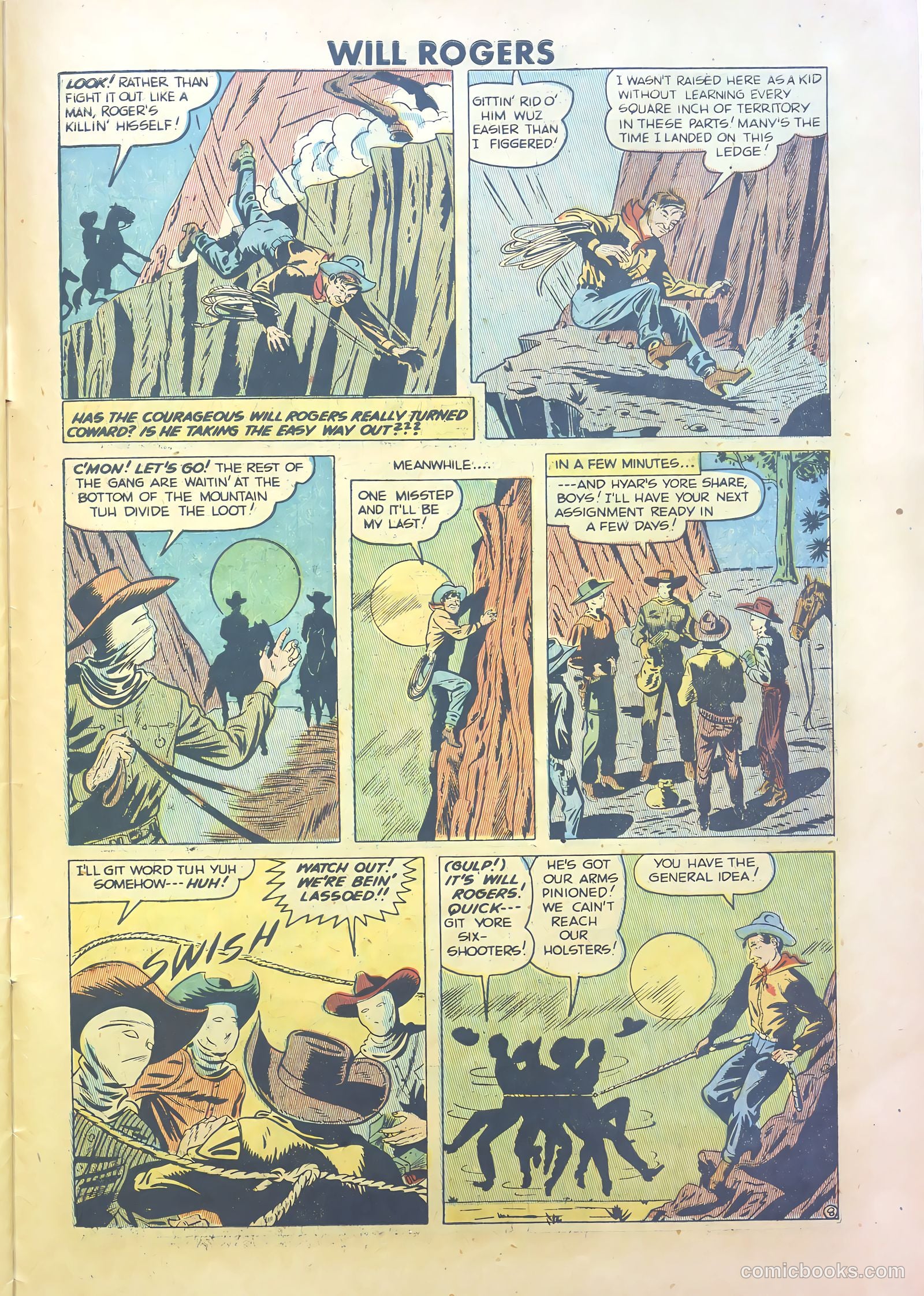 Will Rogers #2 (1950) — page 31 of 37