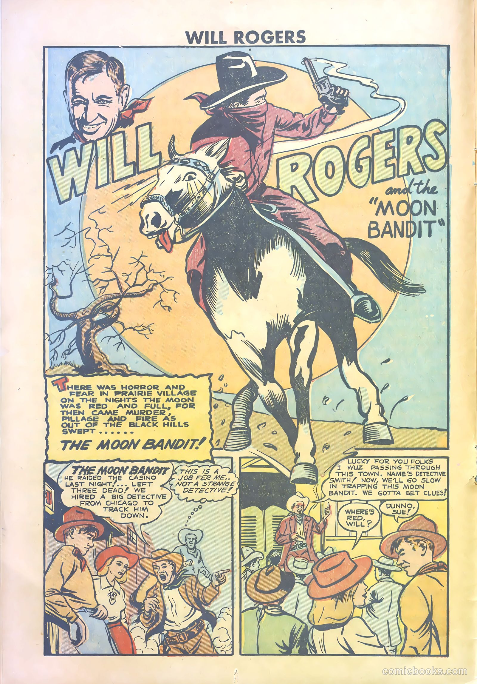 Will Rogers #5 (1950) — page 12 of 36