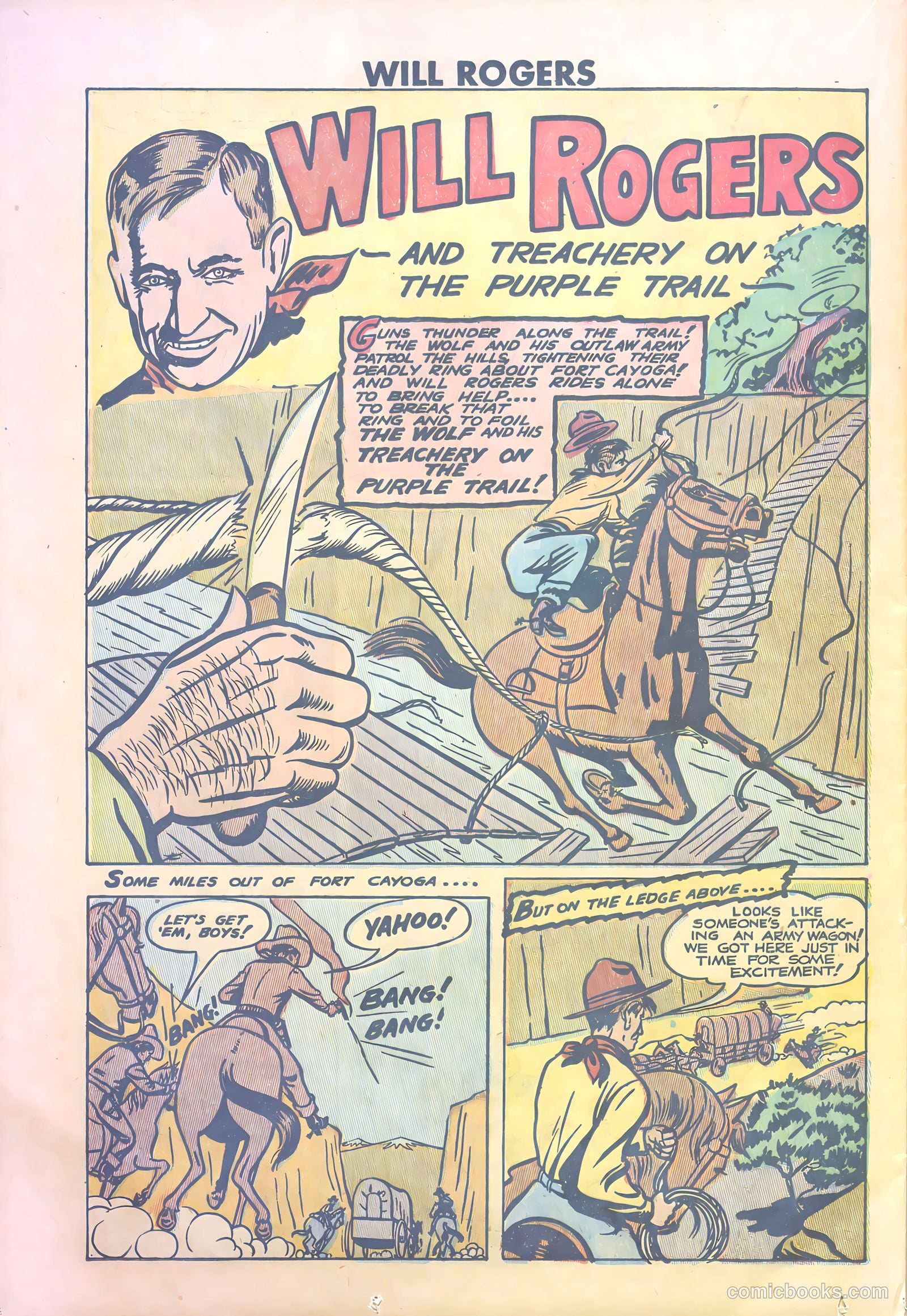 Will Rogers #5 (1950) — page 24 of 36