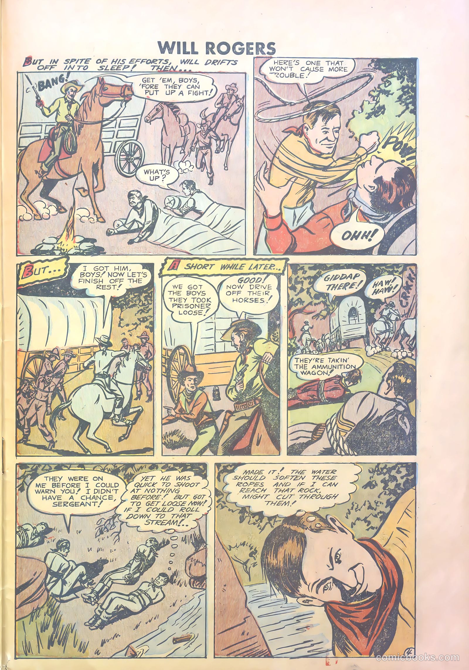 Will Rogers #5 (1950) — page 27 of 36