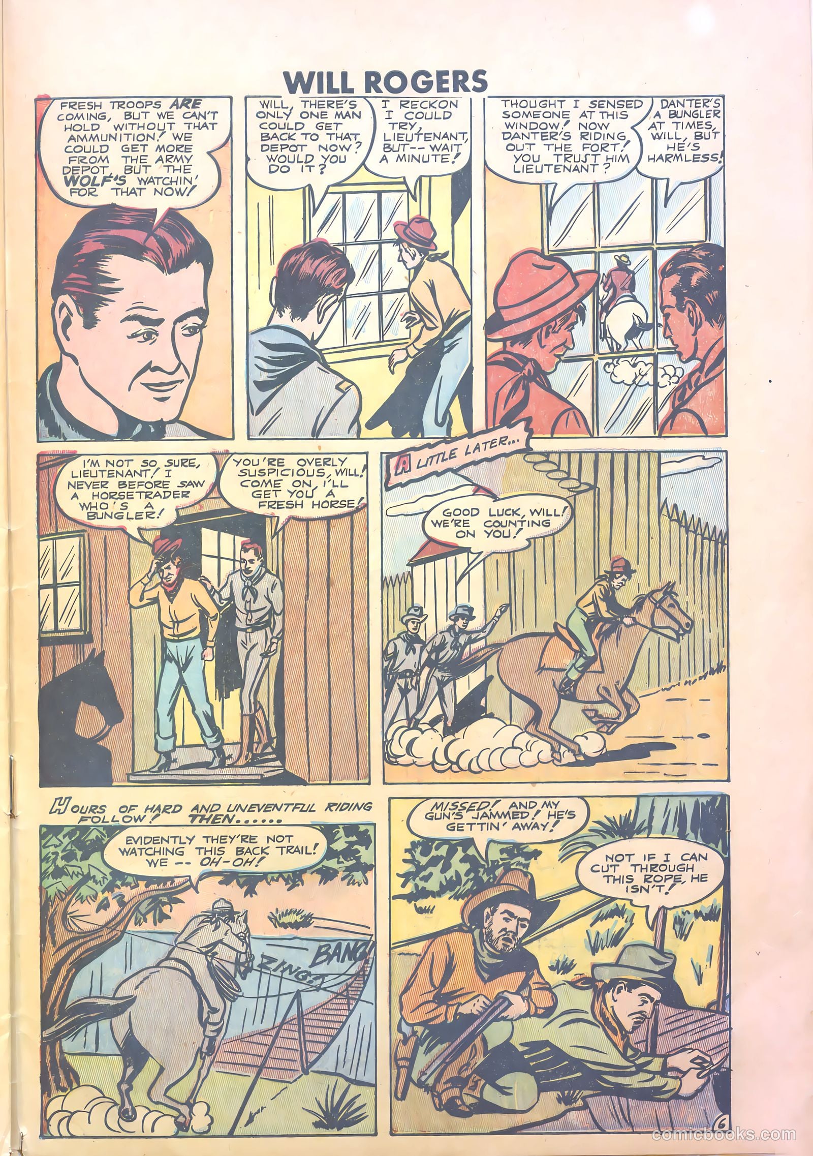 Will Rogers #5 (1950) — page 29 of 36