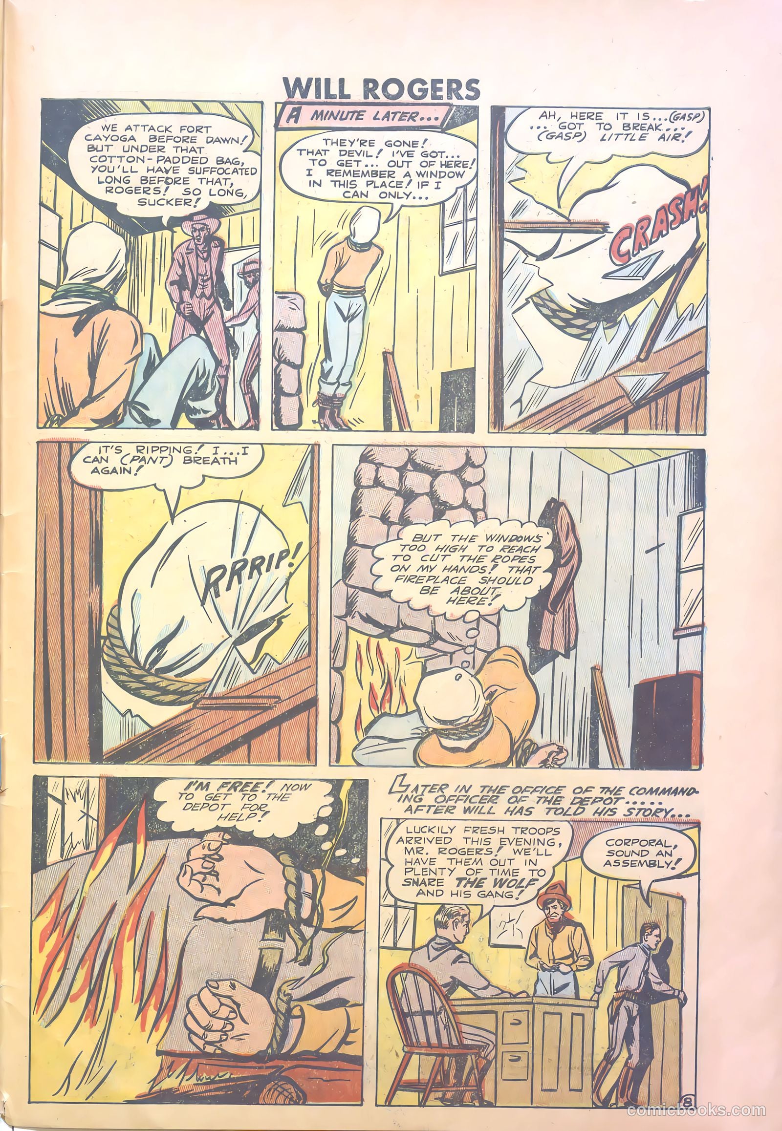 Will Rogers #5 (1950) — page 31 of 36