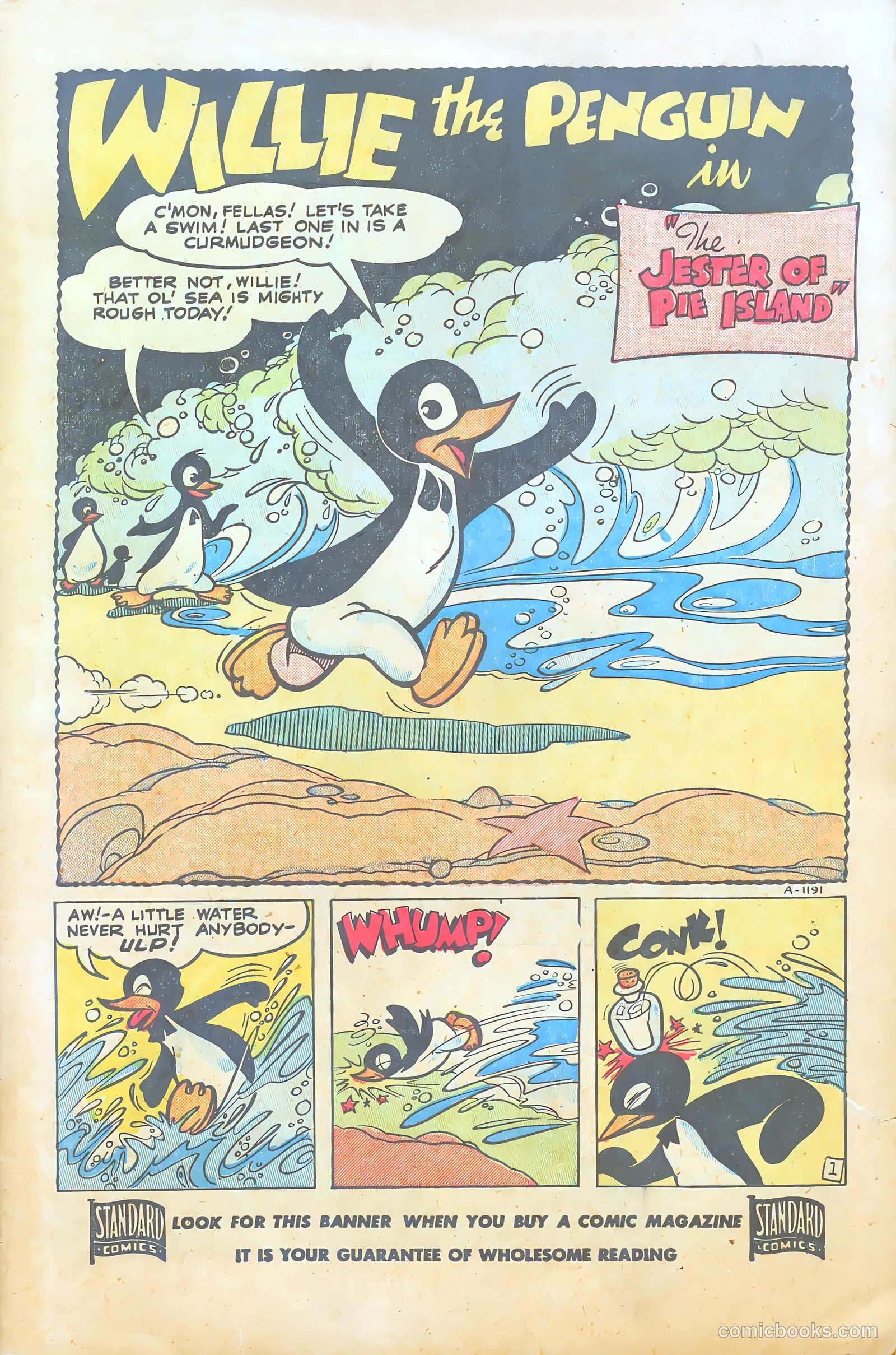 Willie the Penguin #1 (1951) — page 3 of 36
