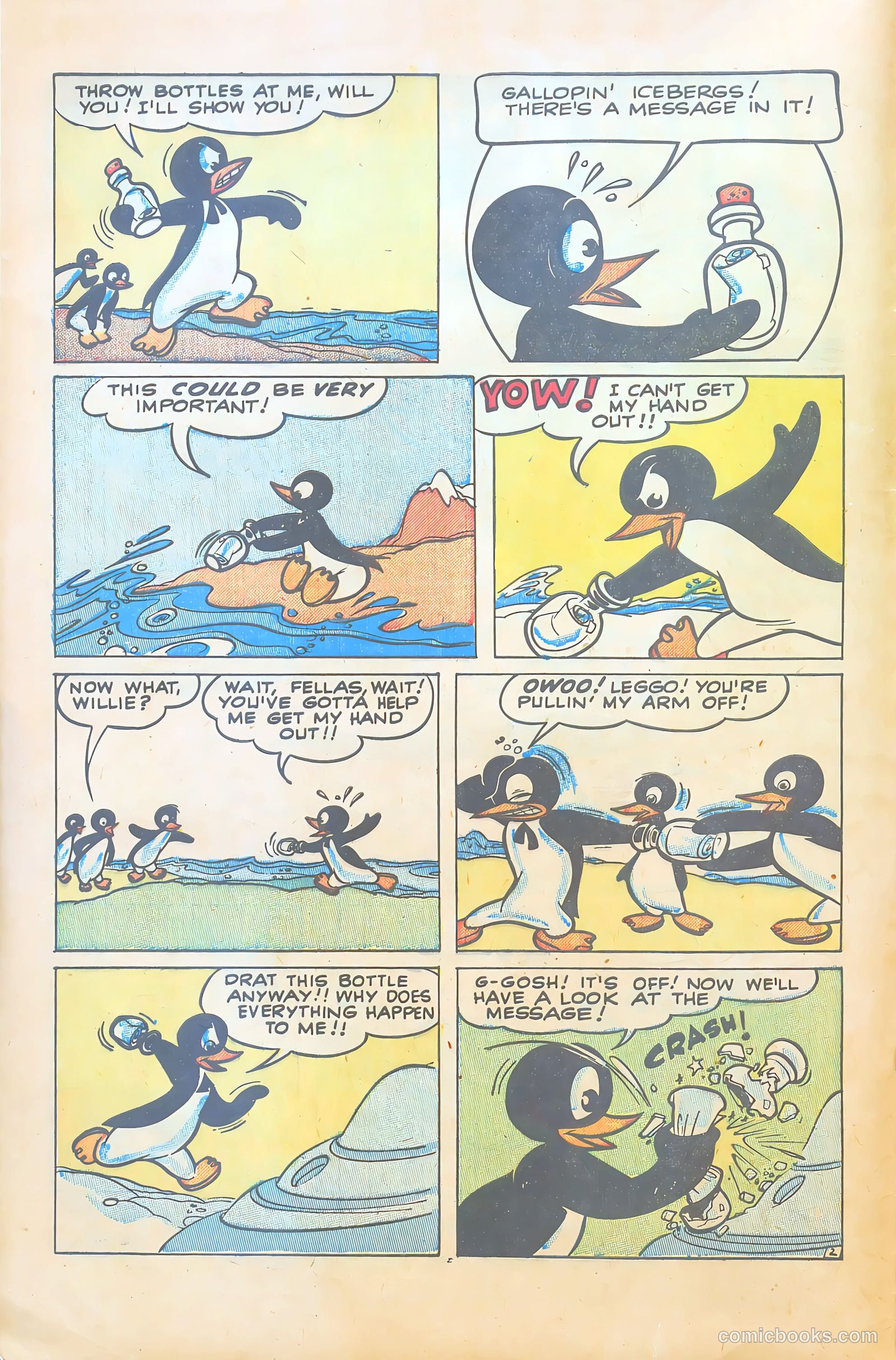 Willie the Penguin #1 (1951) — page 4 of 36