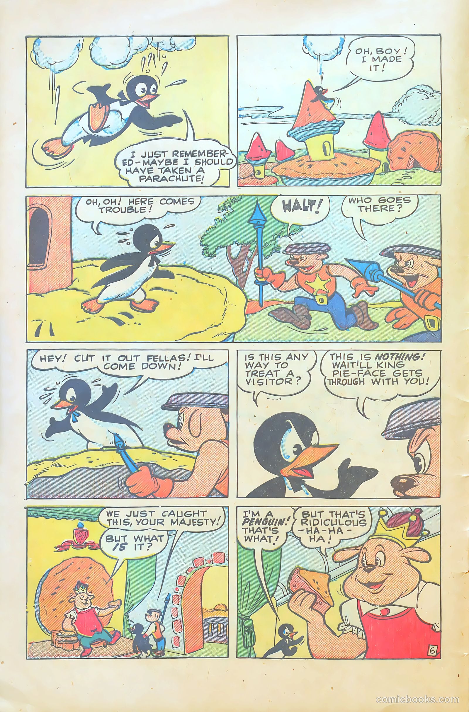 Willie the Penguin #1 (1951) — page 8 of 36