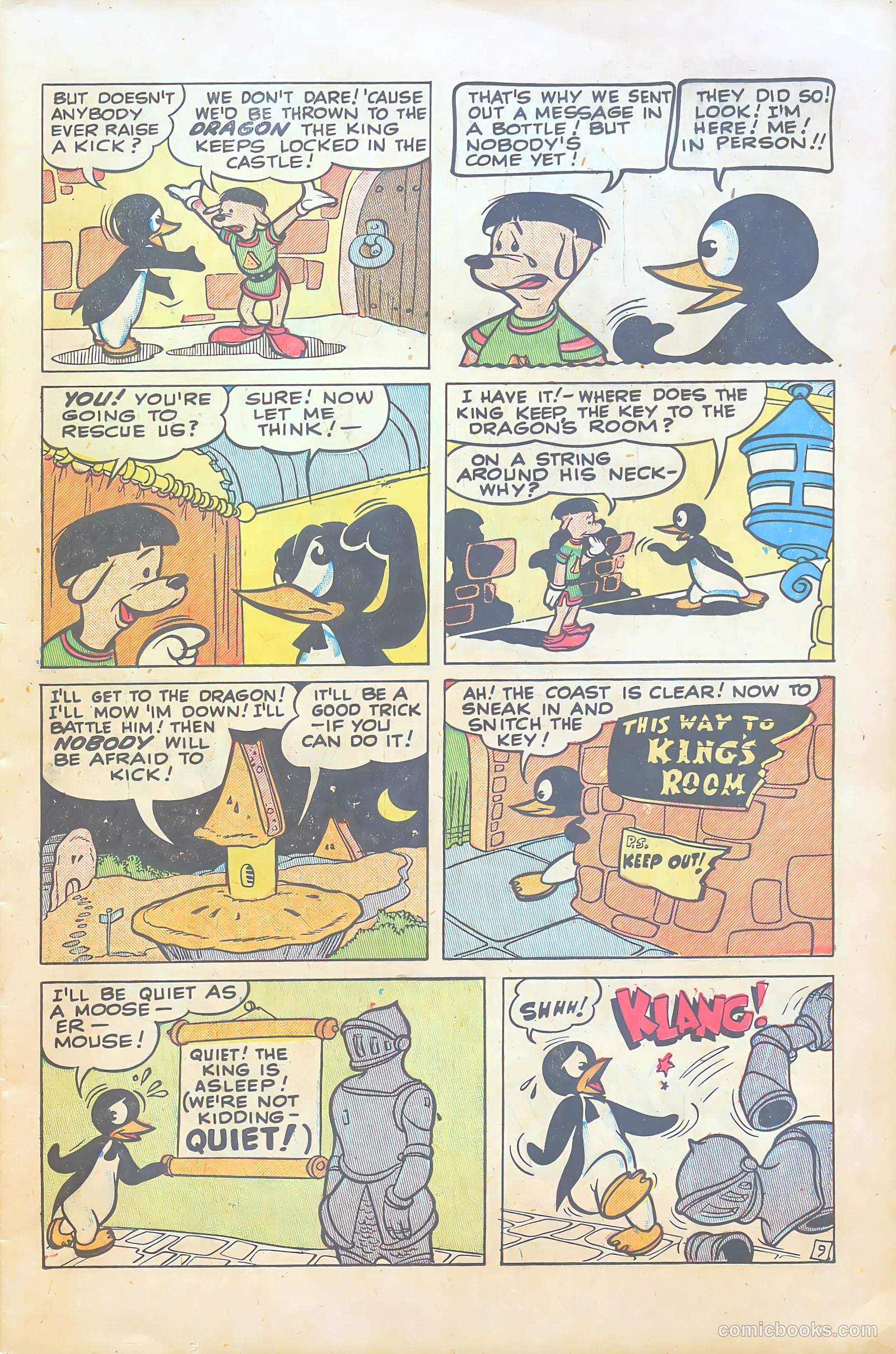 Willie the Penguin #1 (1951) — page 11 of 36