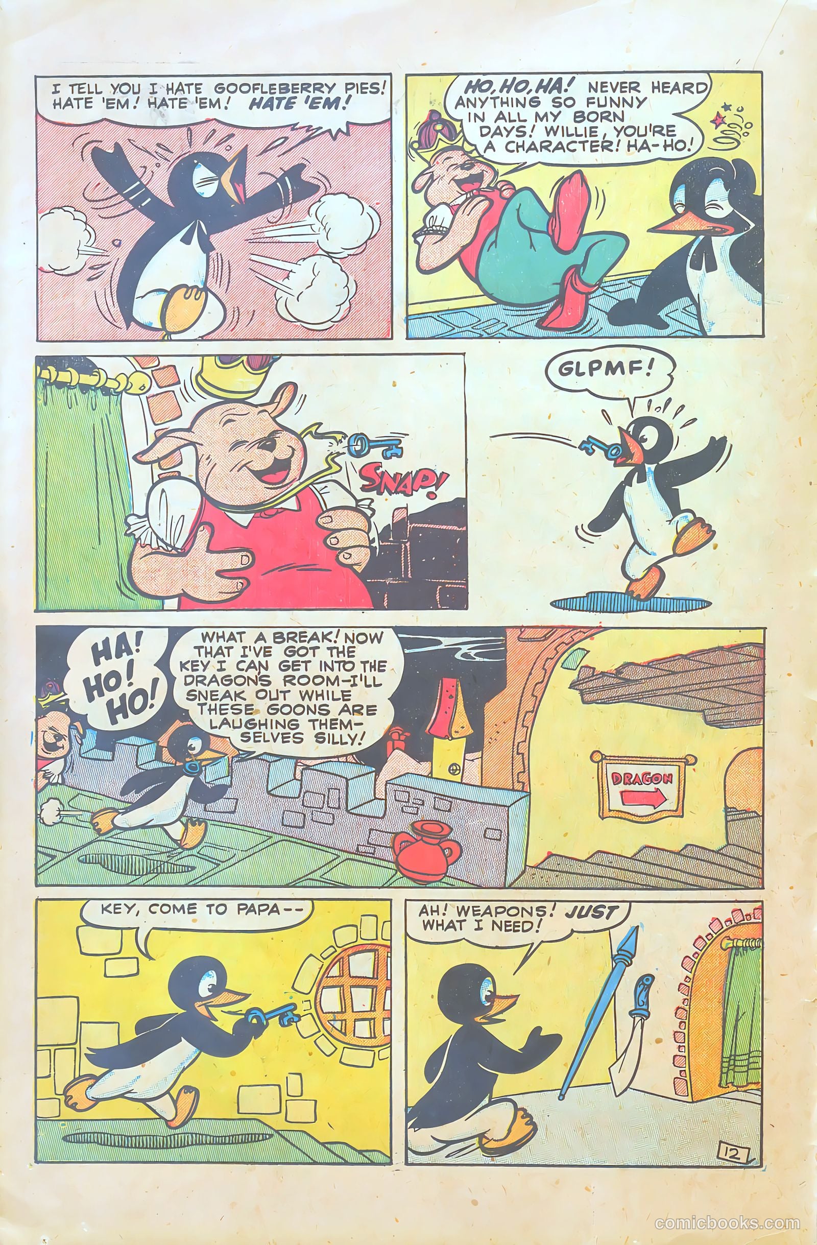 Willie the Penguin #1 (1951) — page 14 of 36