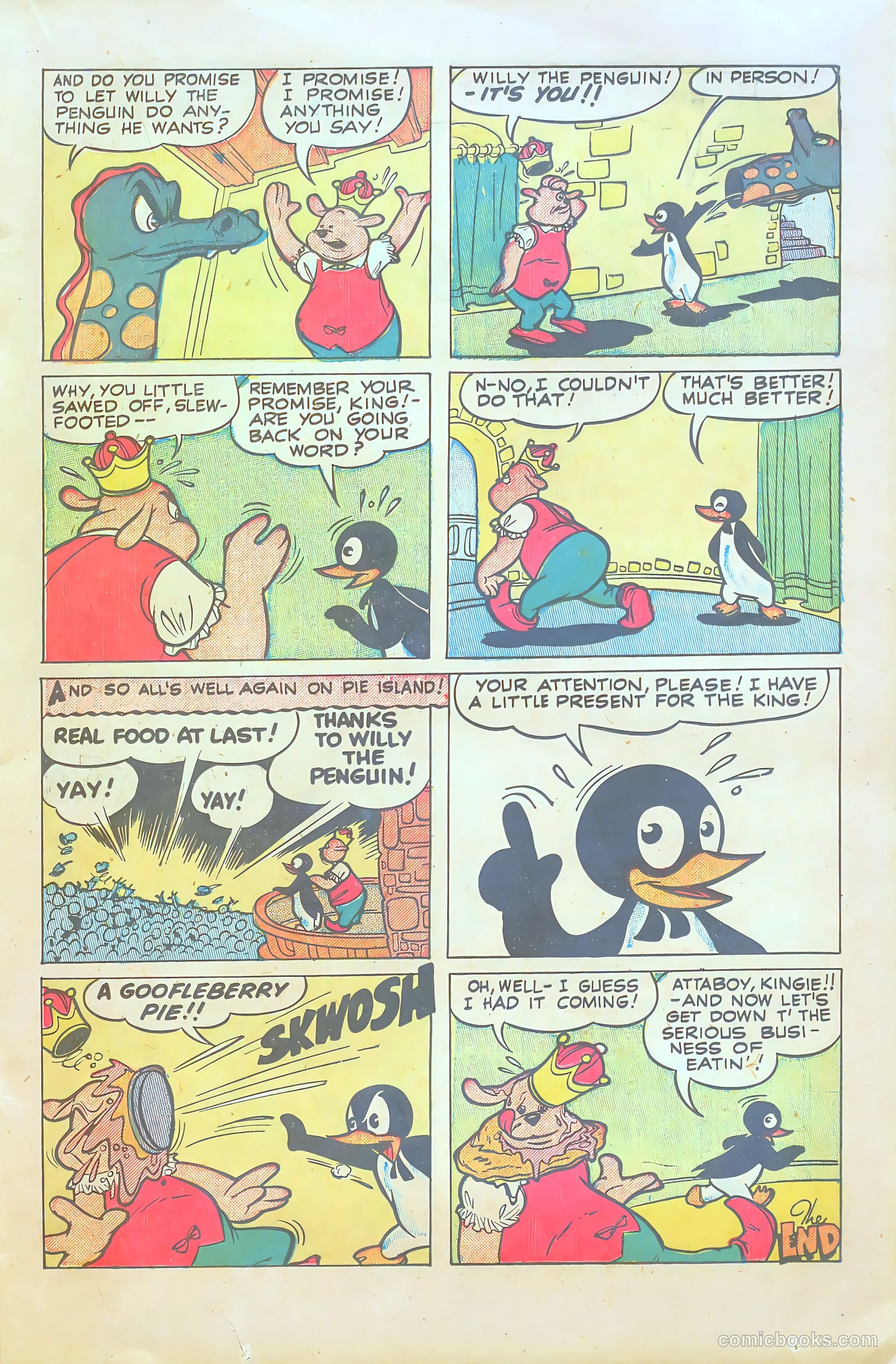 Willie the Penguin #1 (1951) — page 17 of 36