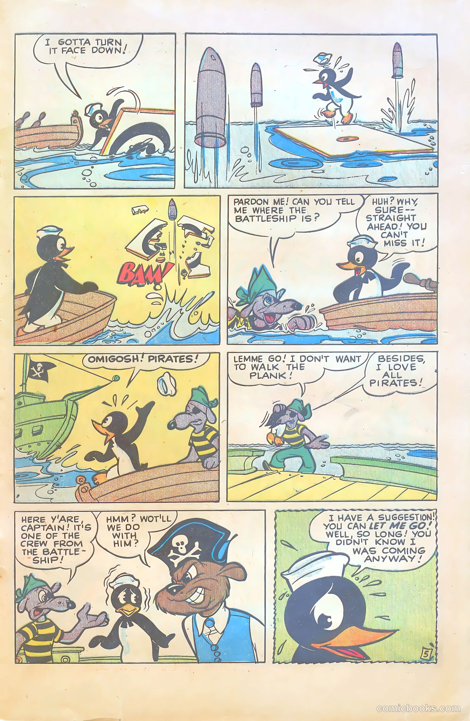 Willie the Penguin #1 (1951) — page 29 of 36