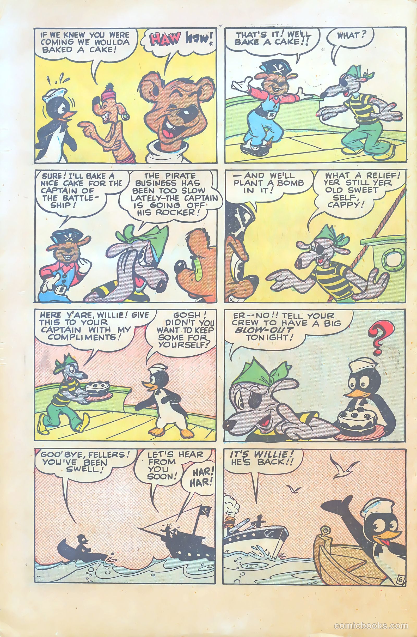 Willie the Penguin #1 (1951) — page 30 of 36