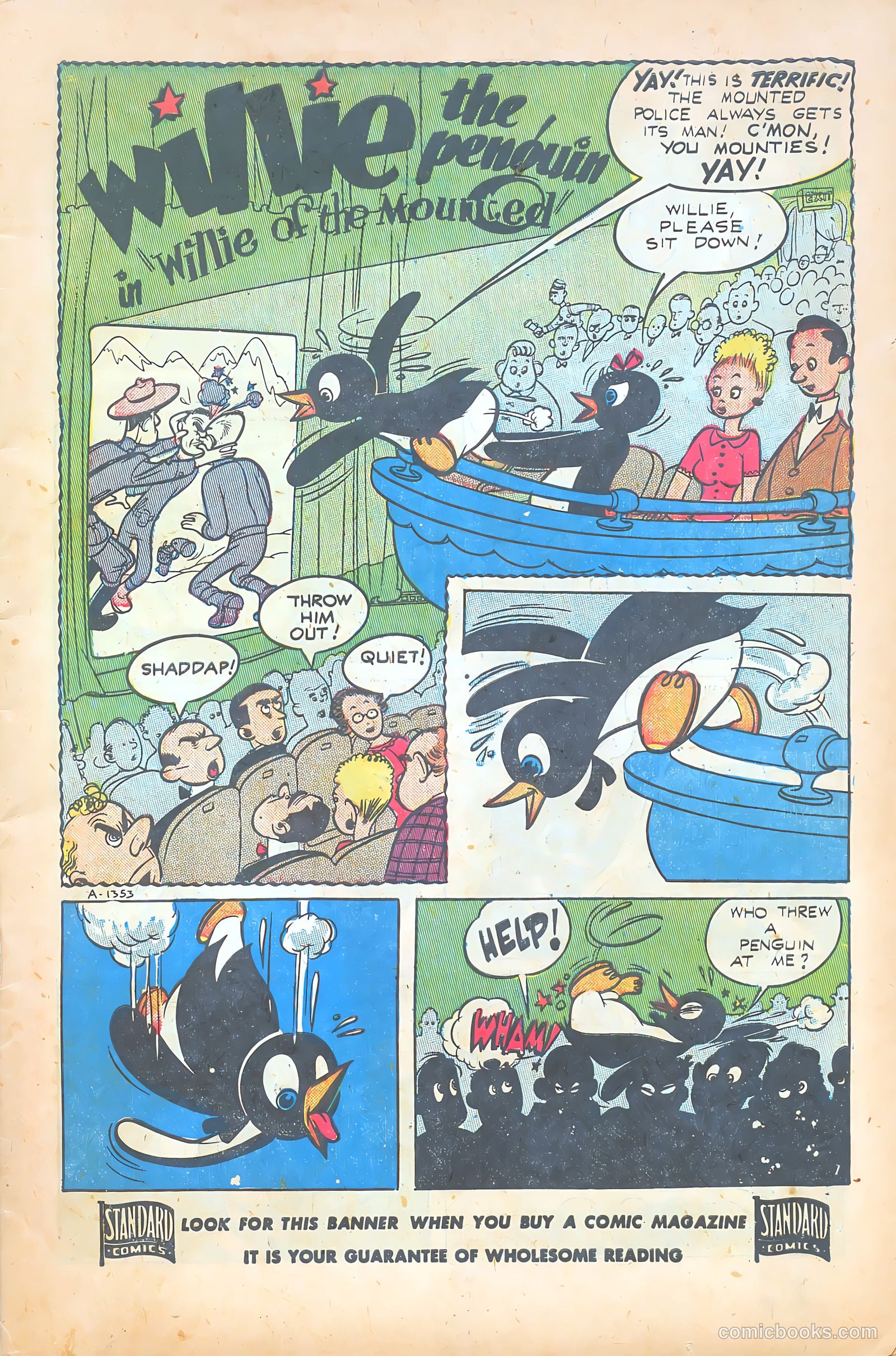 Willie the Penguin #2 (1951) — page 3 of 36