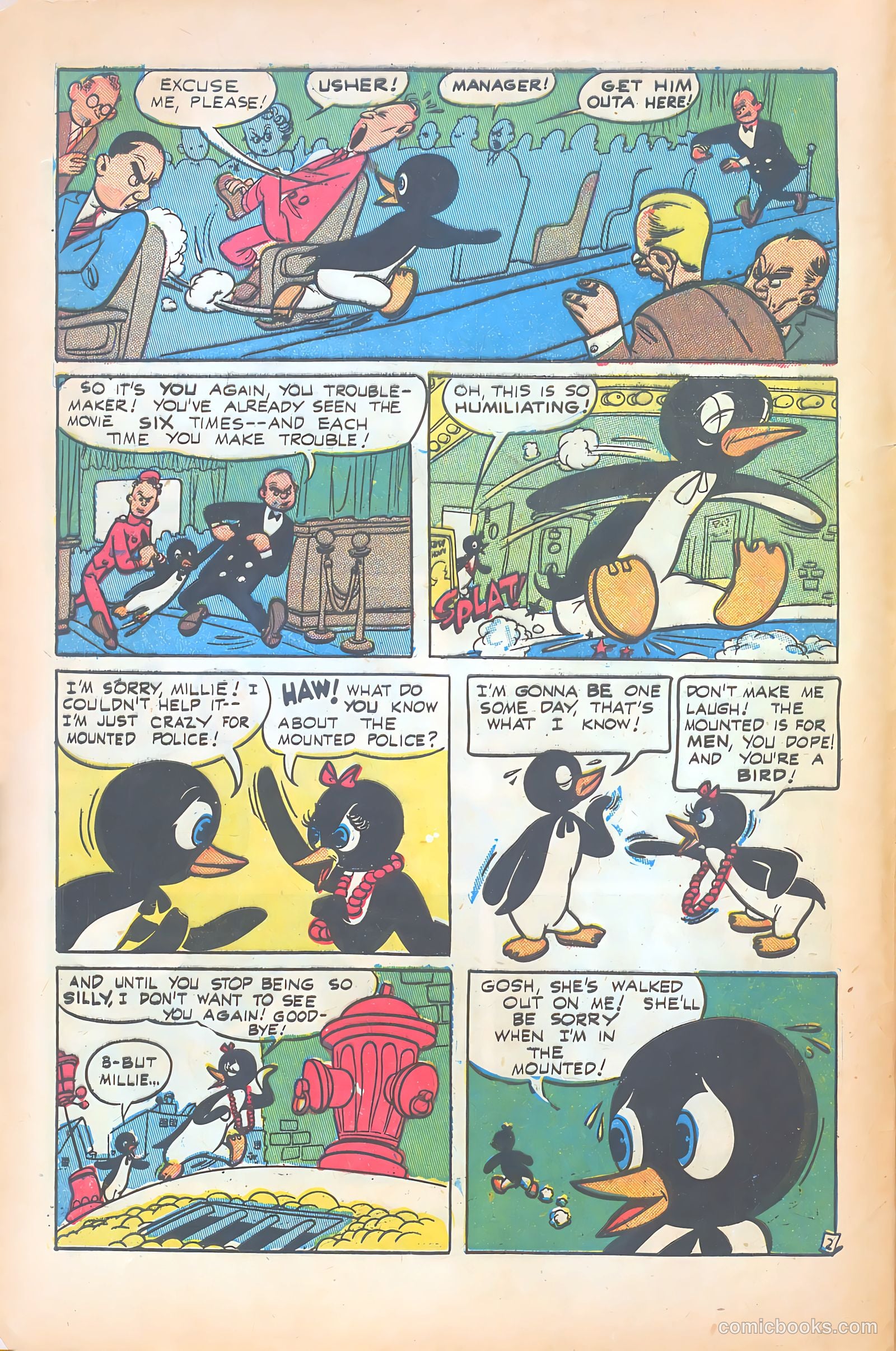 Willie the Penguin #2 (1951) — page 4 of 36