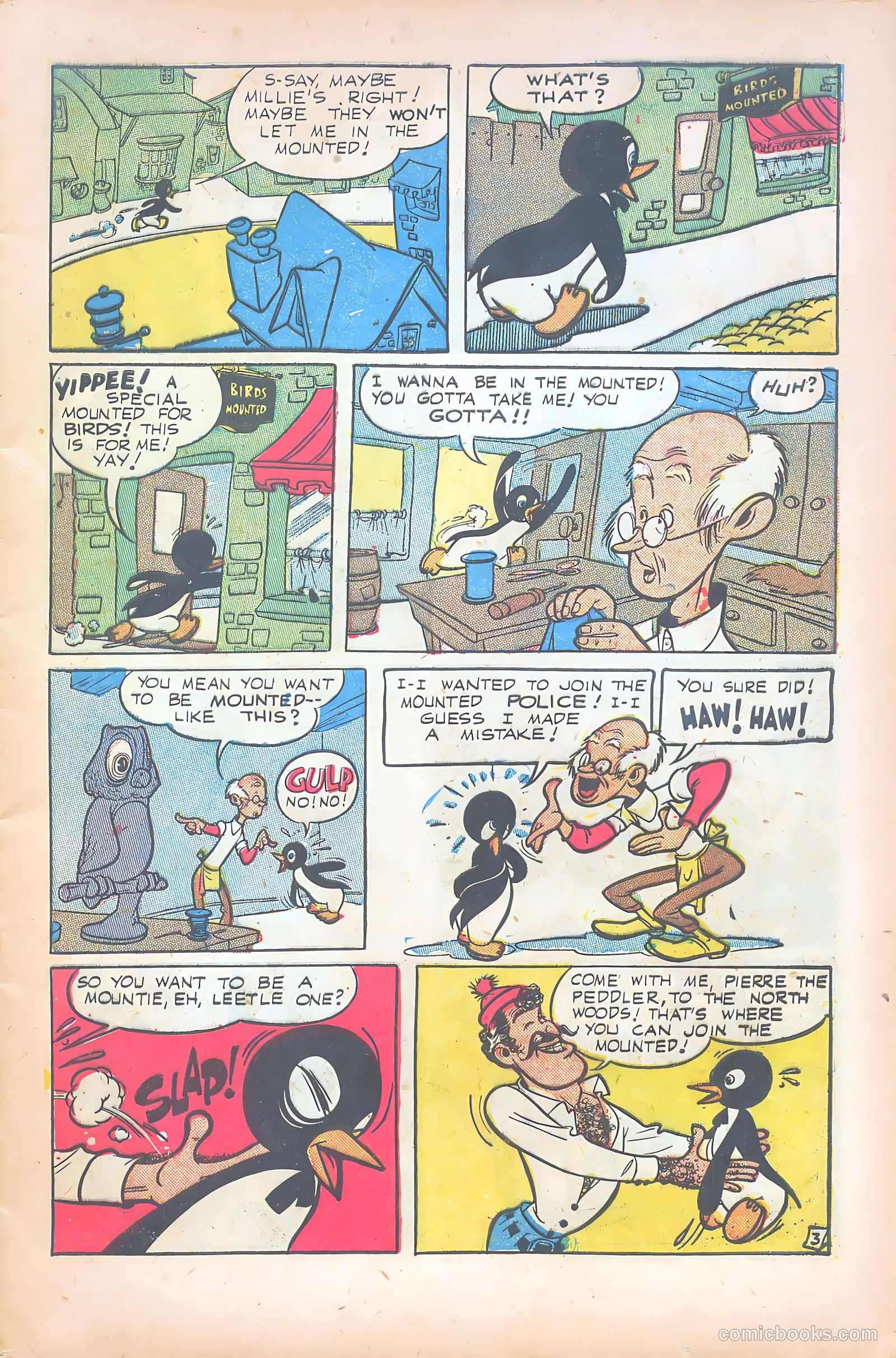 Willie the Penguin #2 (1951) — page 5 of 36