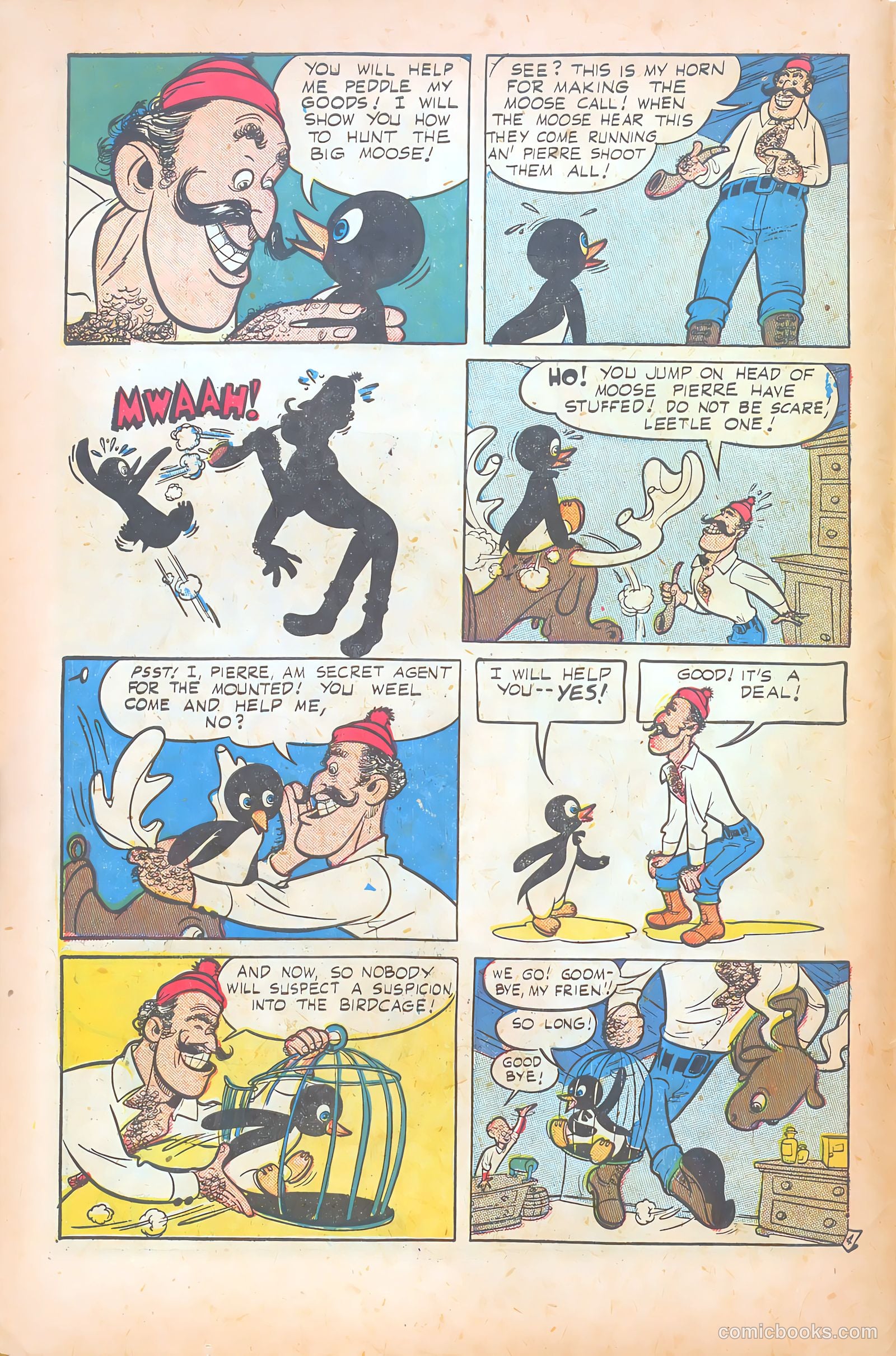 Willie the Penguin #2 (1951) — page 6 of 36