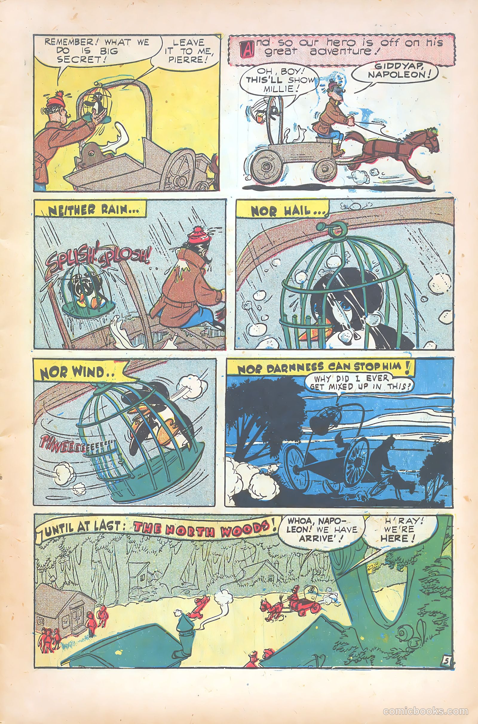 Willie the Penguin #2 (1951) — page 7 of 36