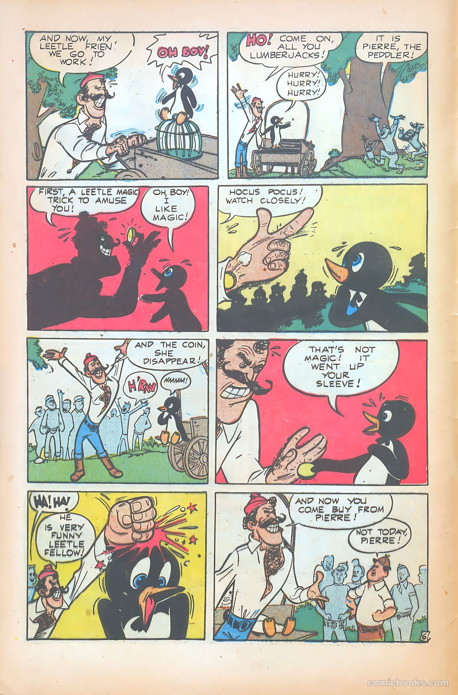 Willie the Penguin #2 (1951) — page 8 of 36