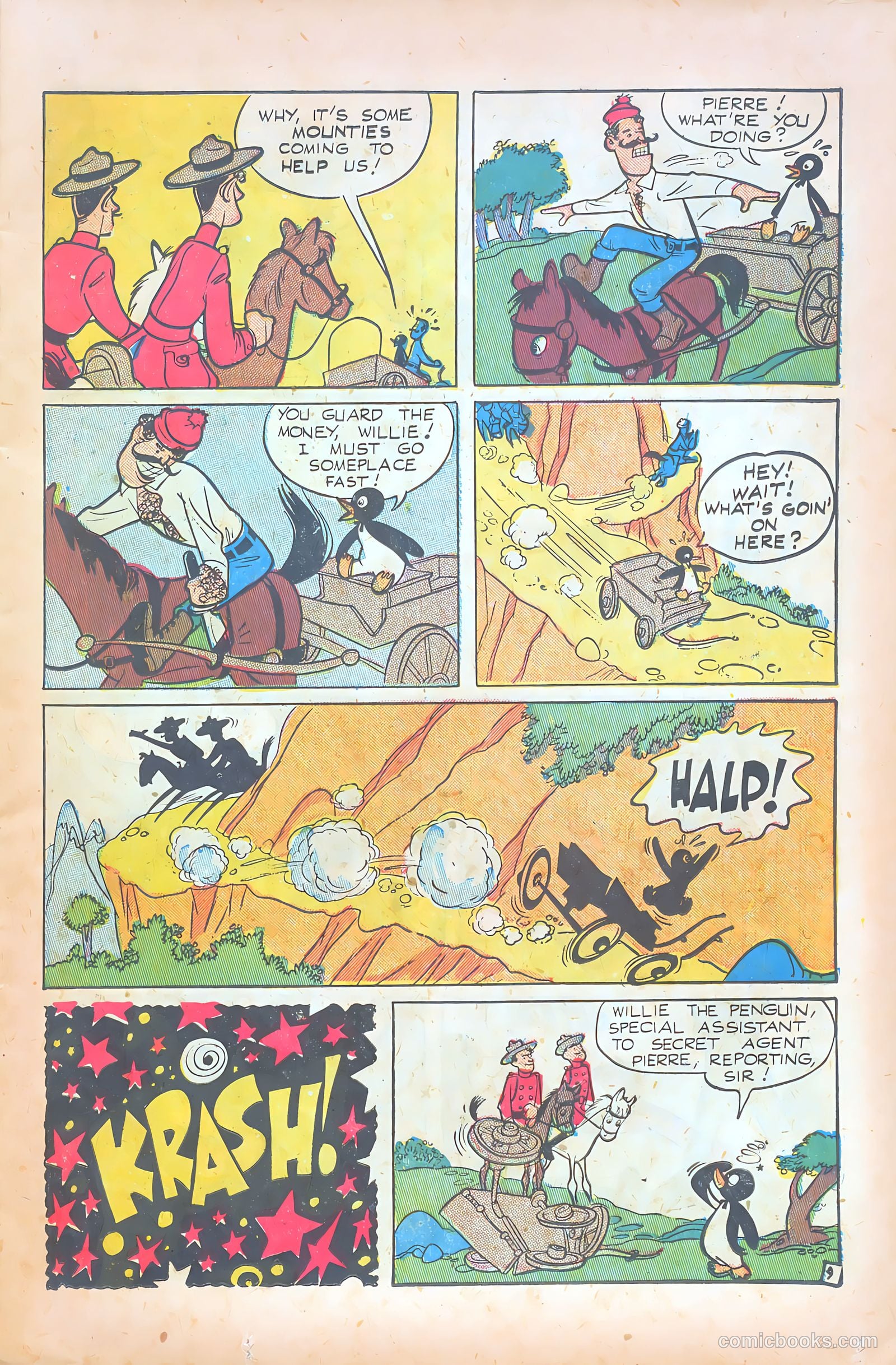 Willie the Penguin #2 (1951) — page 11 of 36