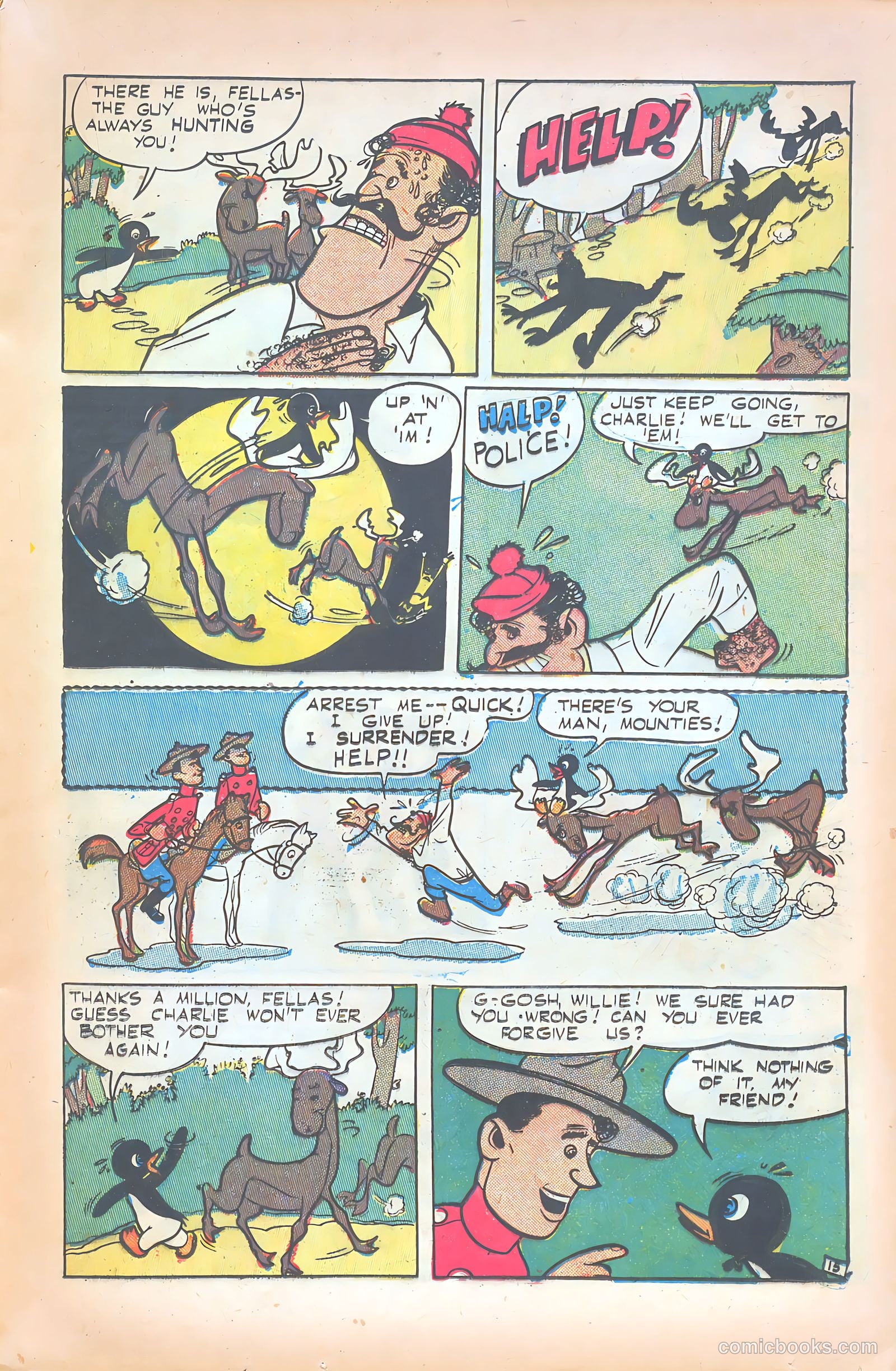 Willie the Penguin #2 (1951) — page 17 of 36