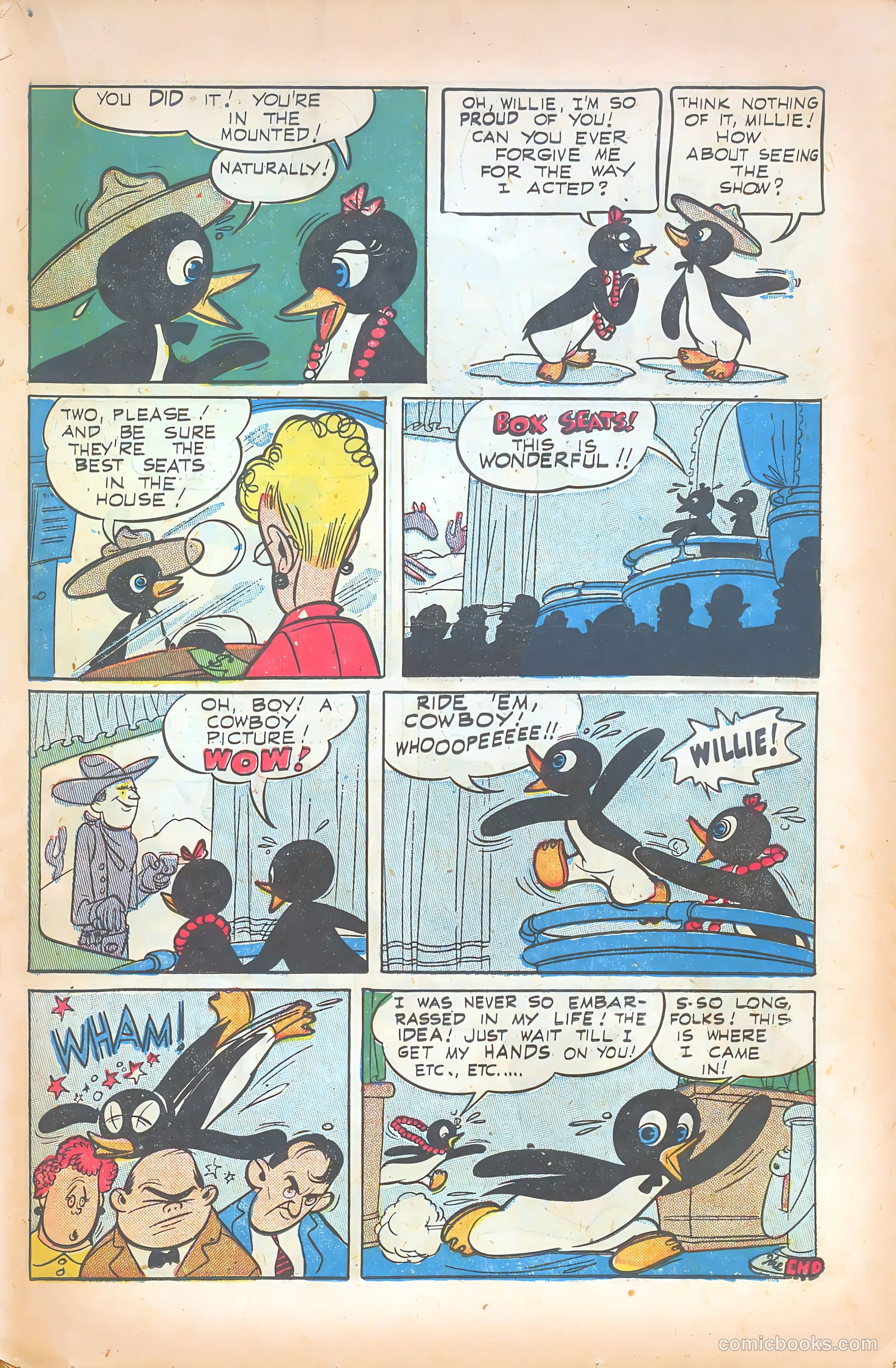 Willie the Penguin #2 (1951) — page 19 of 36